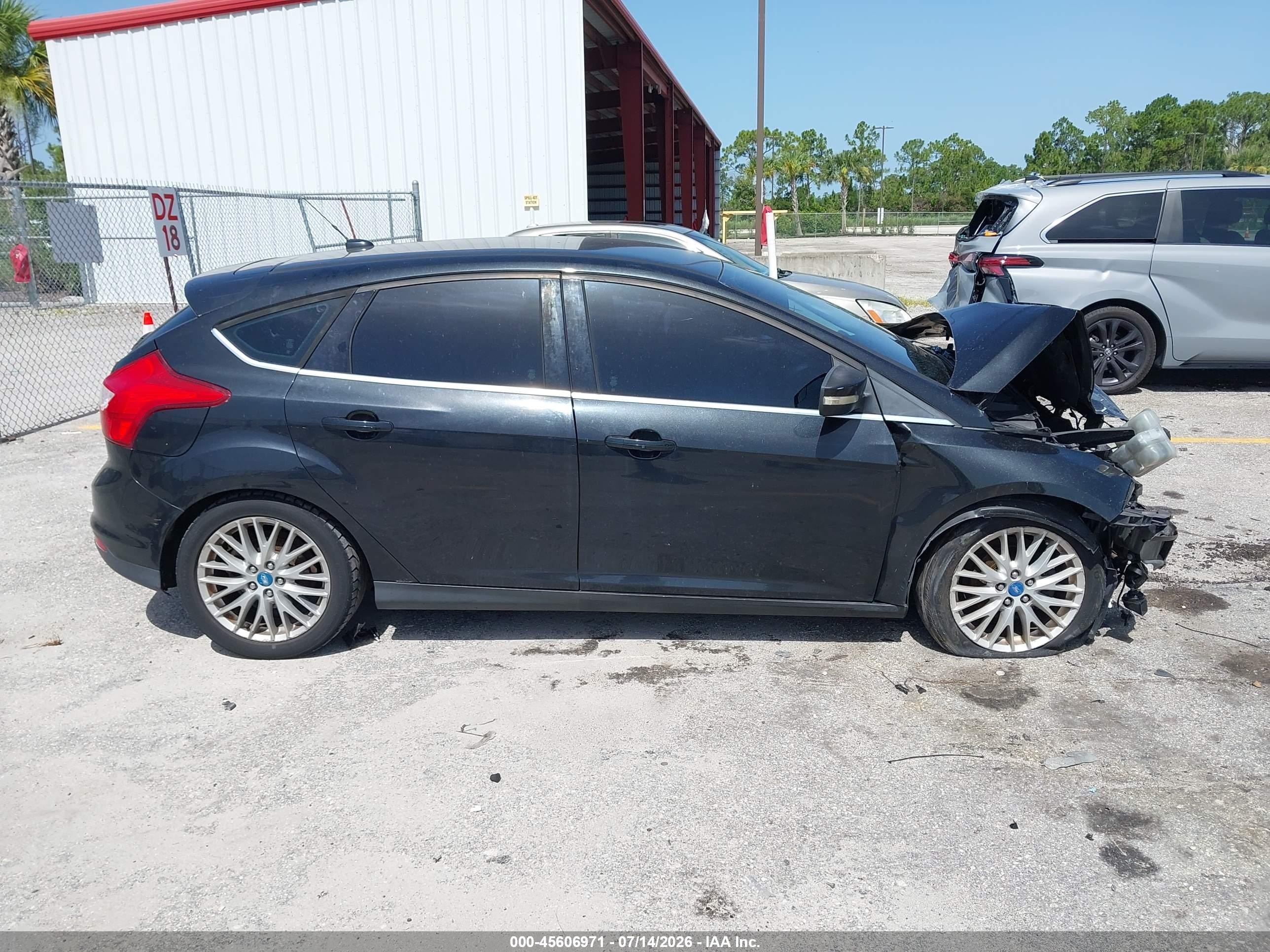 2012 Ford Focus Sel Black vin: 1FAHP3M25CL124656