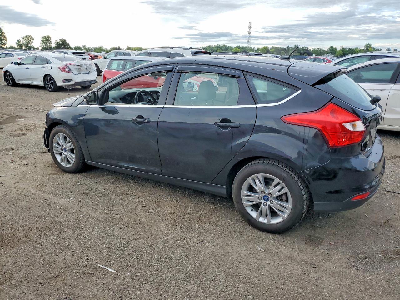 2012 Ford Focus Sel Black vin: 1FAHP3M25CL144180