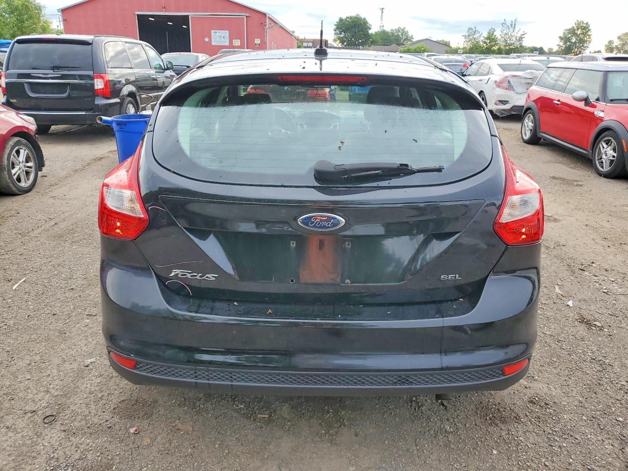 2012 Ford Focus Sel Black vin: 1FAHP3M25CL144180
