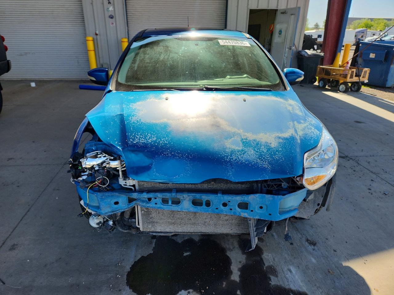 2012 Ford Focus Sel Синий vin: 1FAHP3M25CL162422