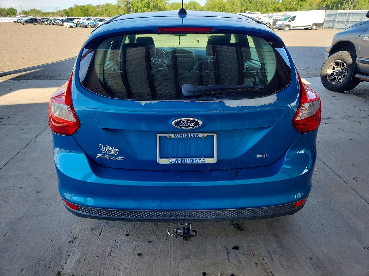 2012 Ford Focus Sel Синий vin: 1FAHP3M25CL162422