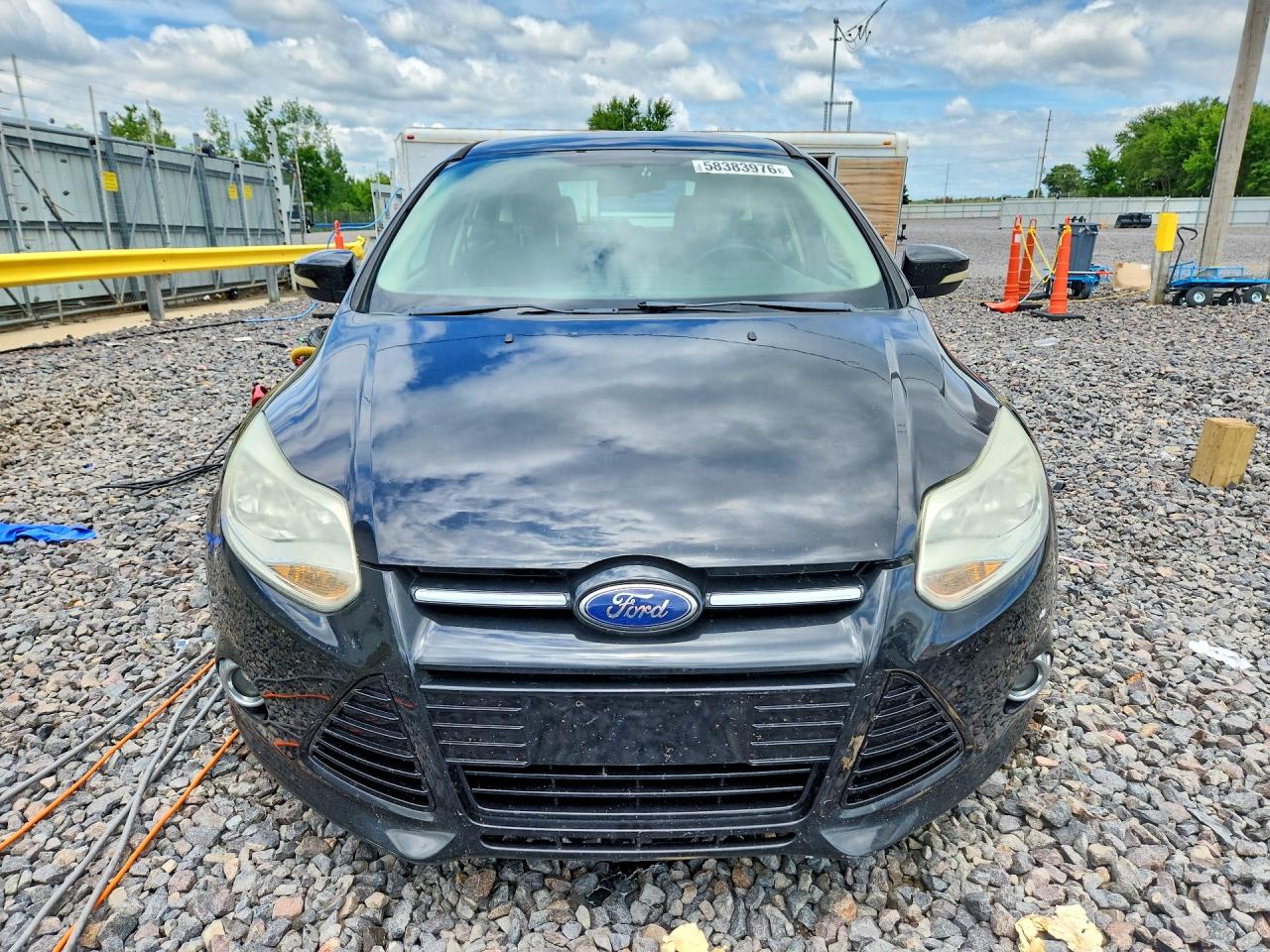 2012 Ford Focus Sel Black vin: 1FAHP3M25CL168351