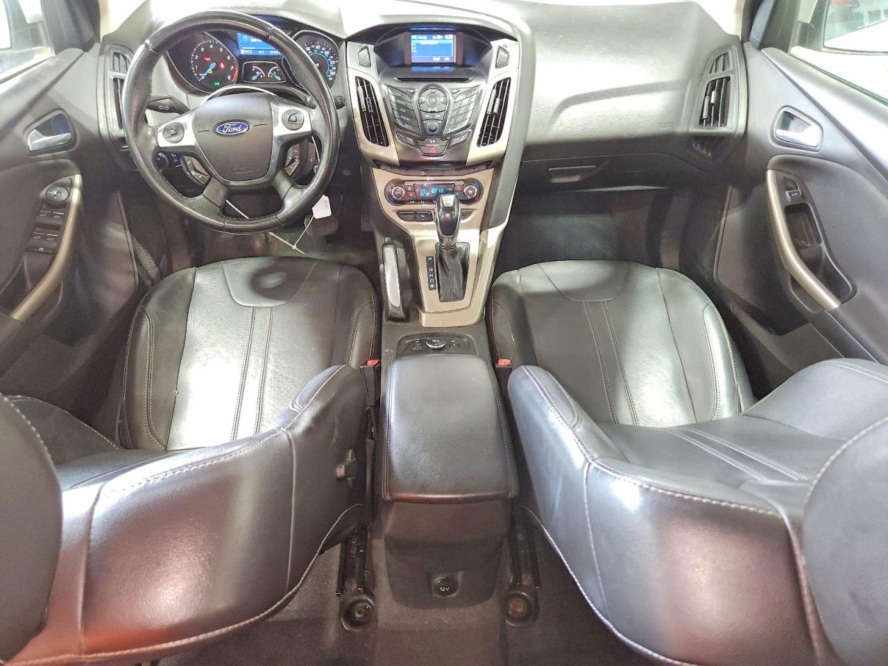 2012 Ford Focus Sel White vin: 1FAHP3M25CL257594