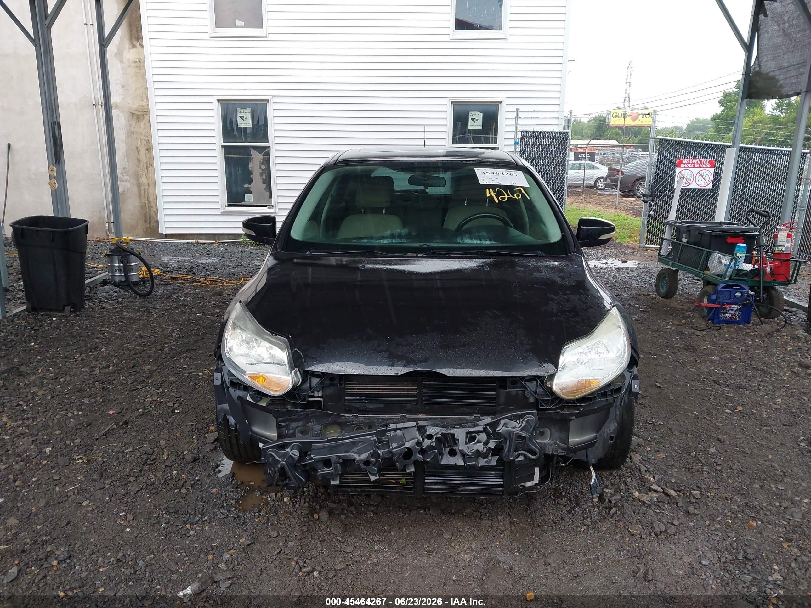 2012 Ford Focus Sel Black vin: 1FAHP3M25CL414685