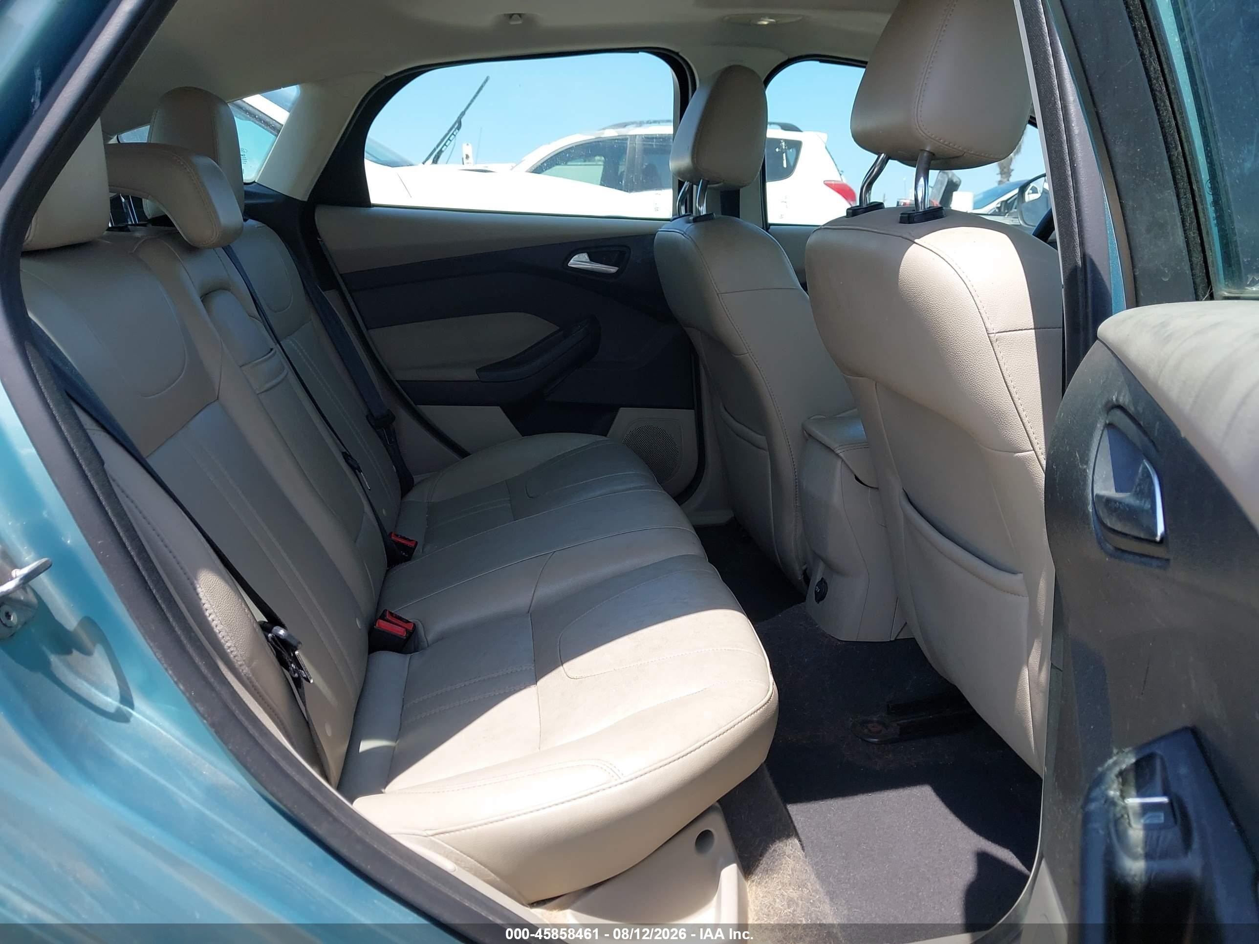 2012 Ford Focus Sel Бирюзовый vin: 1FAHP3M26CL156211