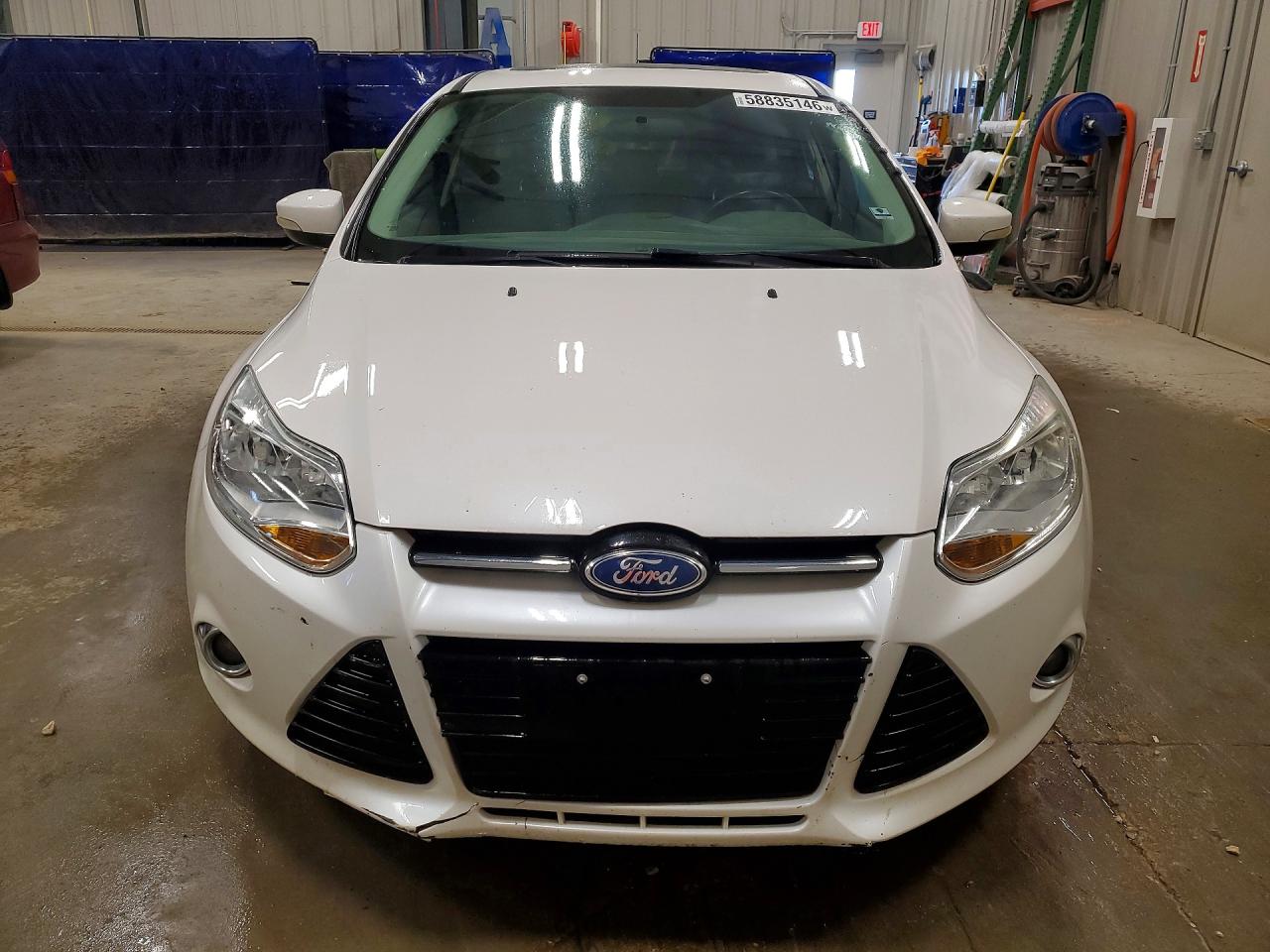 2012 Ford Focus Sel White vin: 1FAHP3M26CL206041