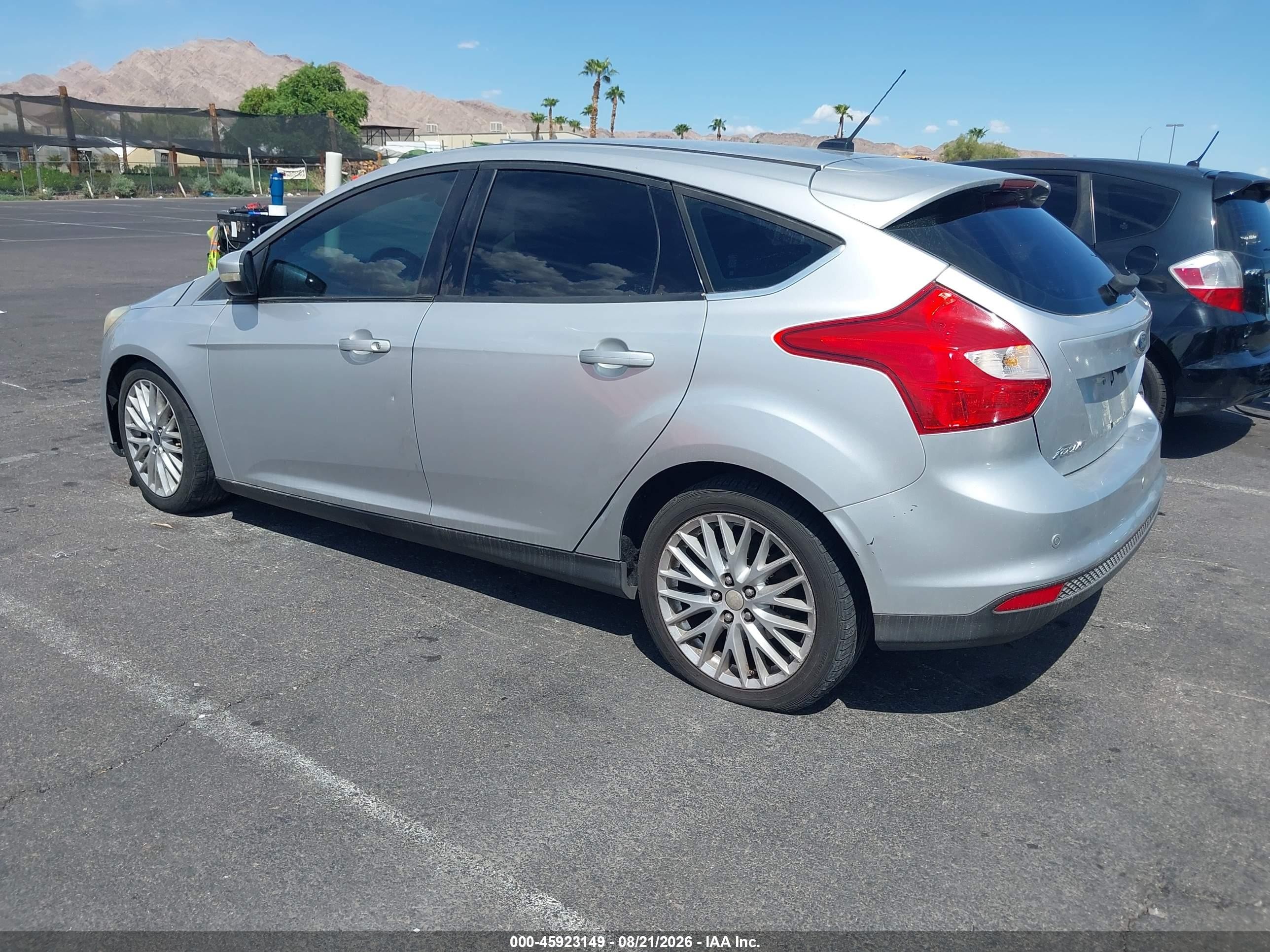 2012 Ford Focus Sel Silver vin: 1FAHP3M26CL210865