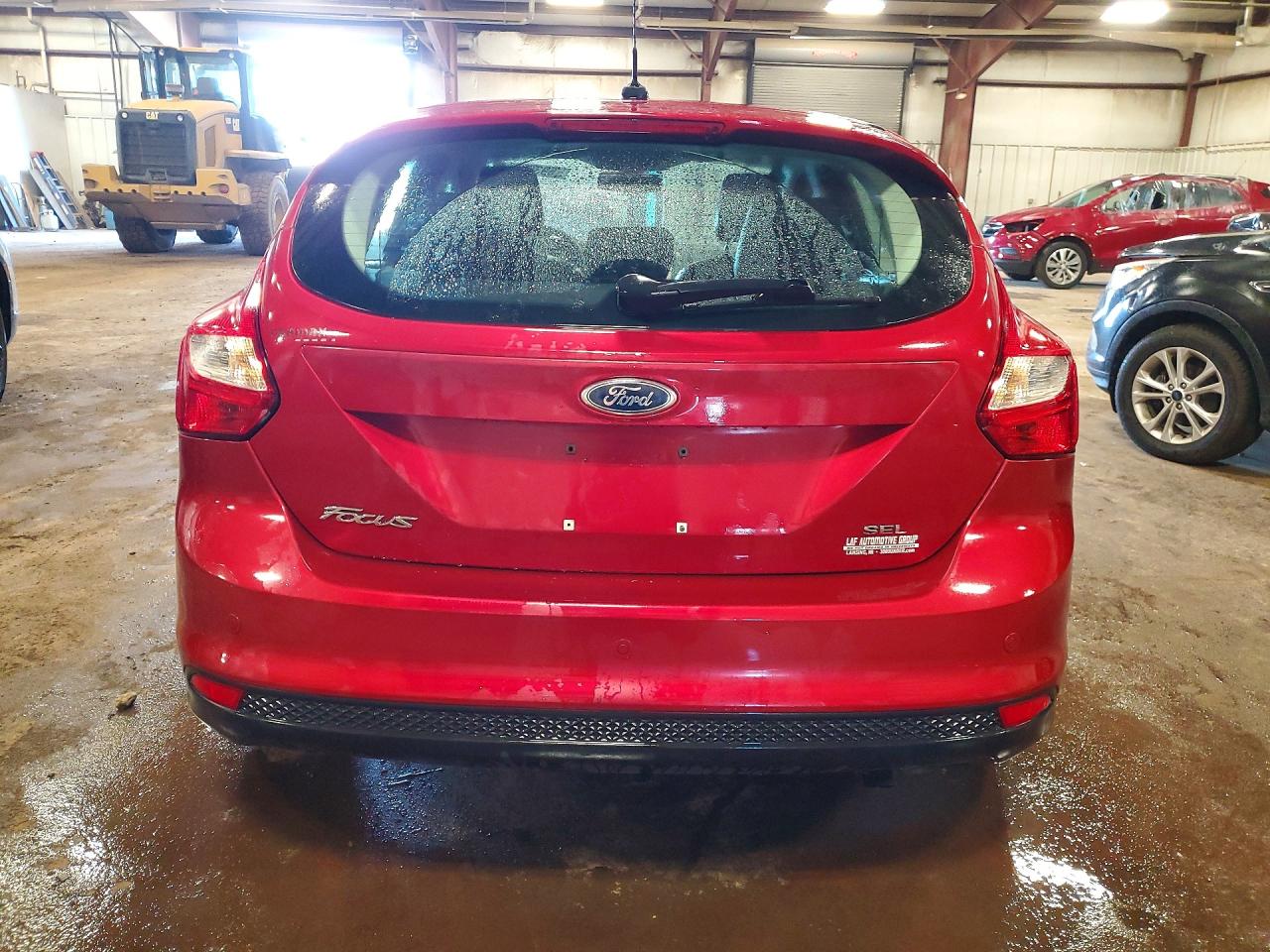 2012 Ford Focus Sel Red vin: 1FAHP3M26CL277515