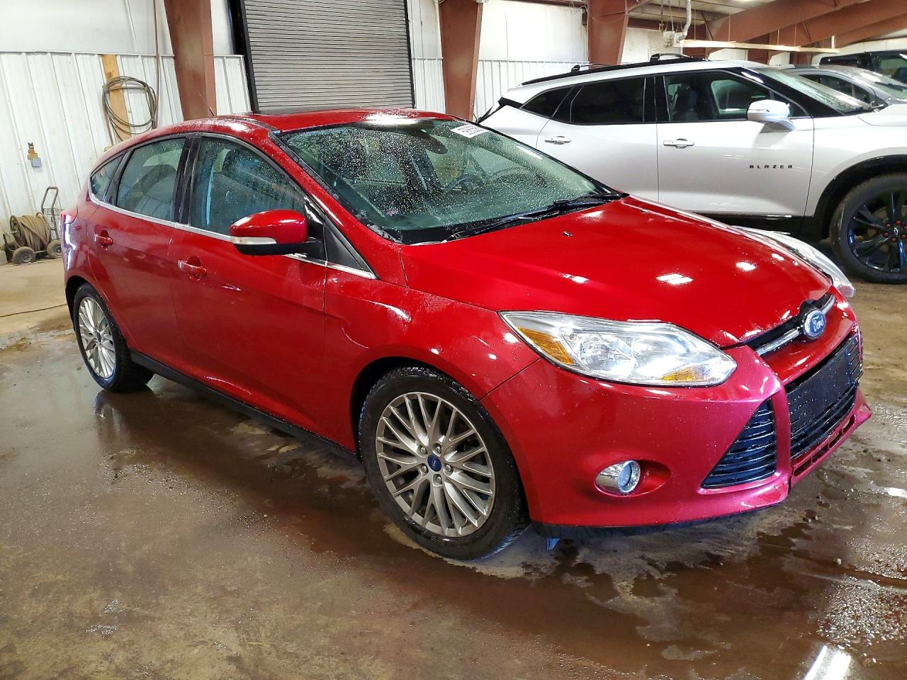 2012 Ford Focus Sel Red vin: 1FAHP3M26CL277515