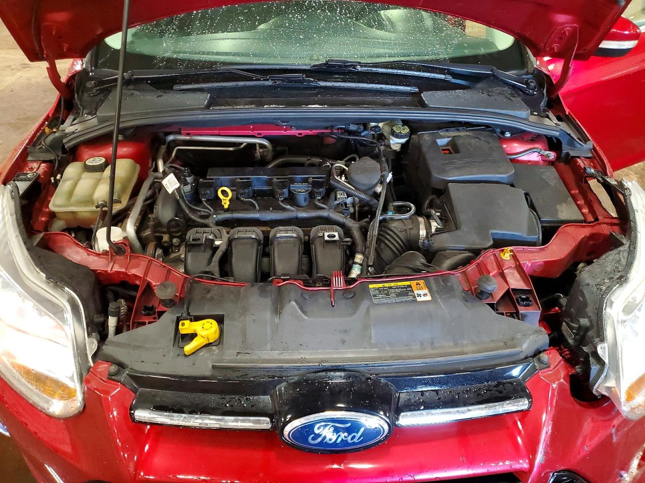 2012 Ford Focus Sel Red vin: 1FAHP3M26CL277515