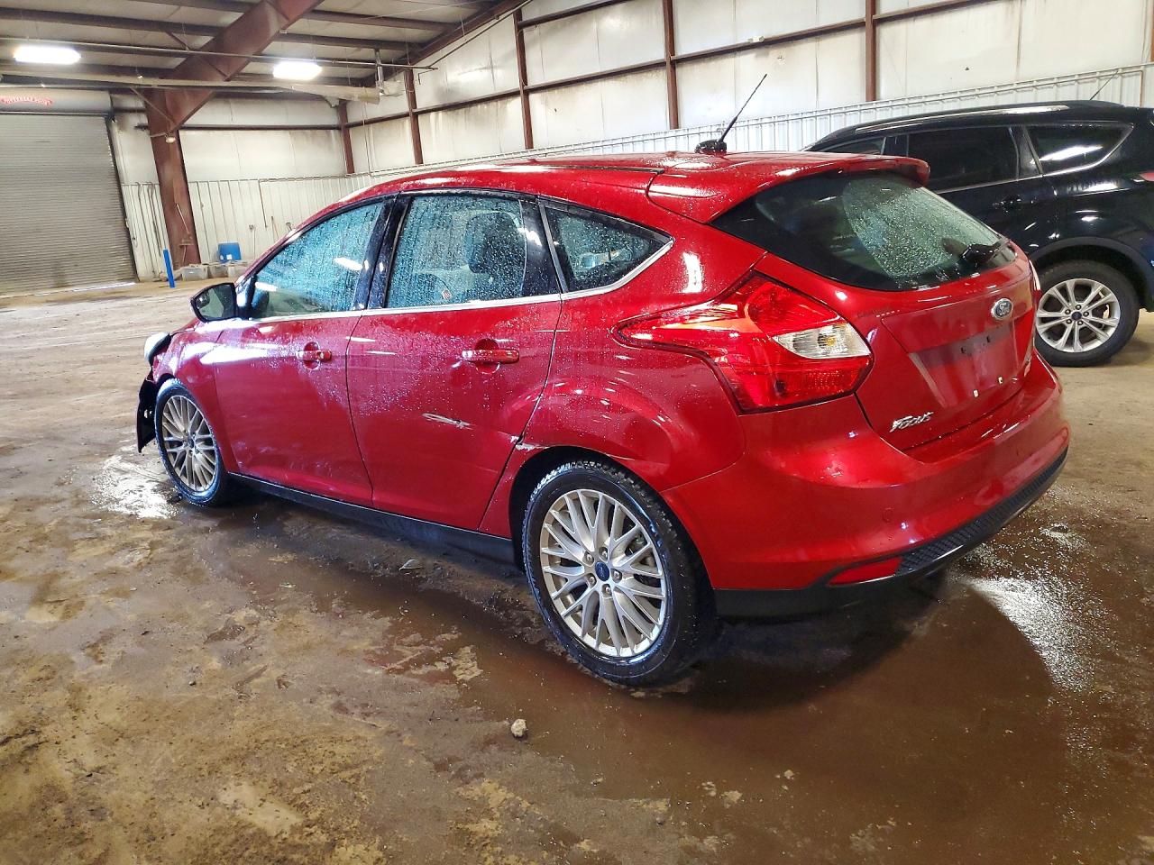 2012 Ford Focus Sel Red vin: 1FAHP3M26CL277515