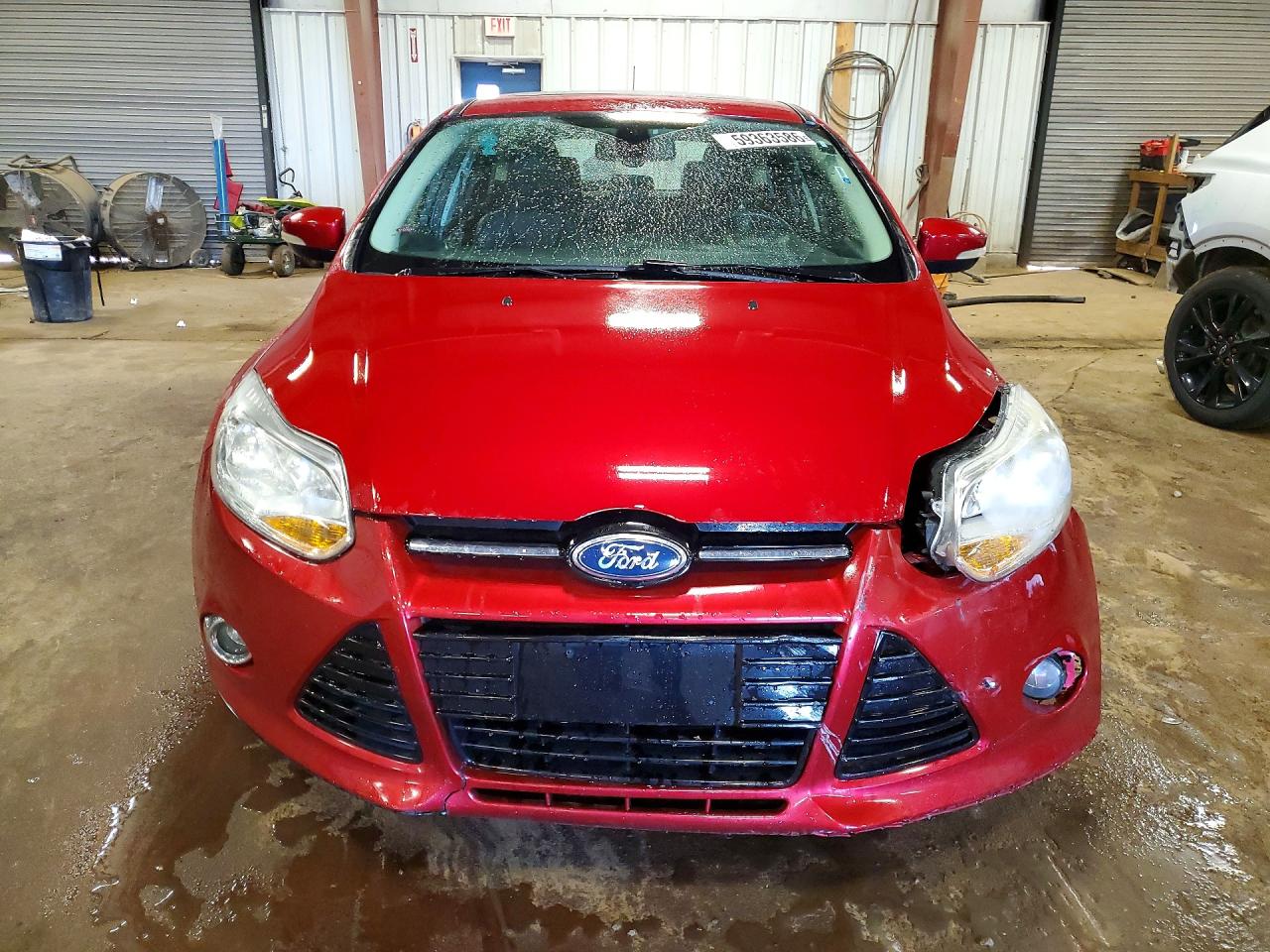 2012 Ford Focus Sel Red vin: 1FAHP3M26CL277515