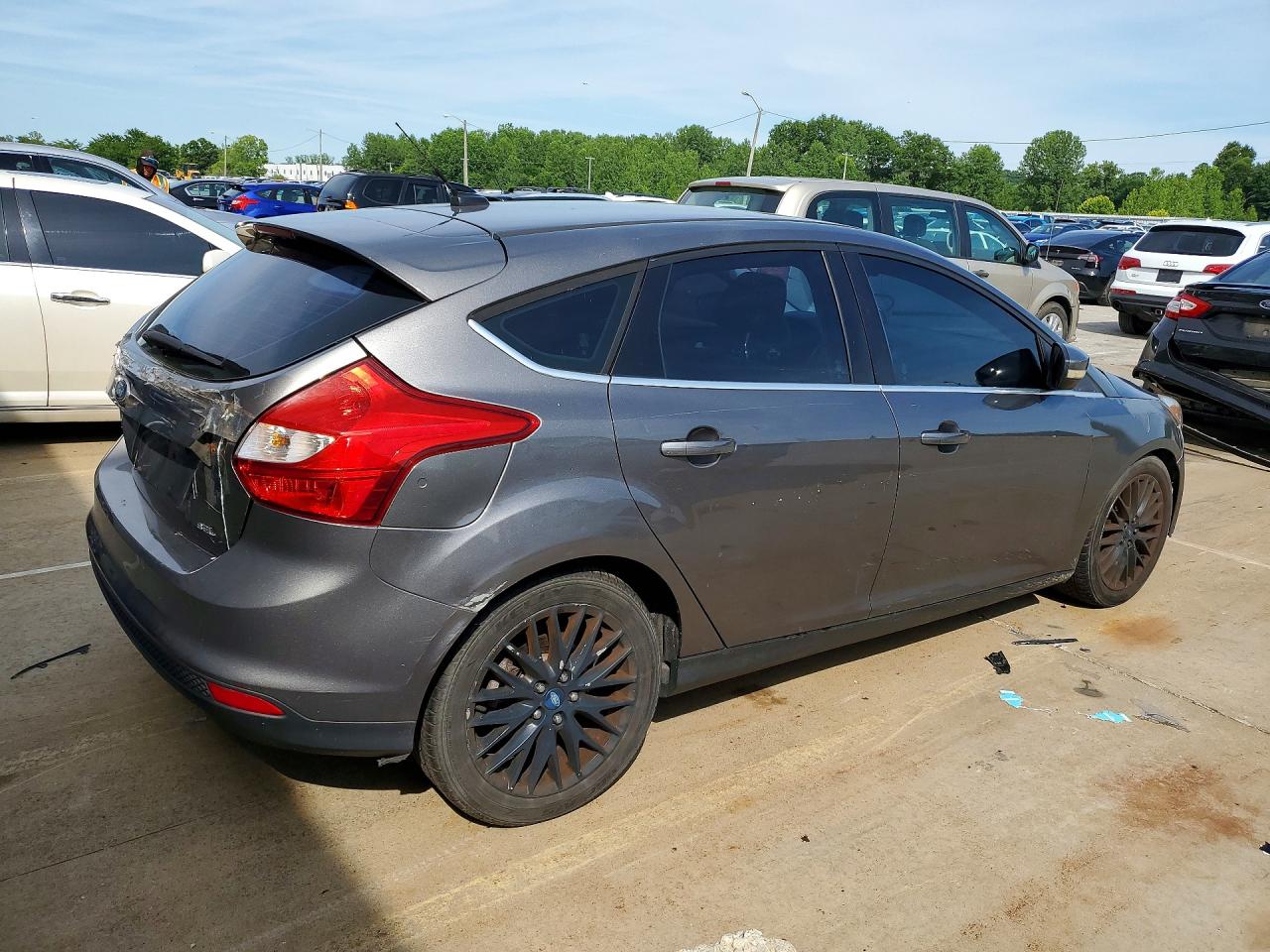 2012 Ford Focus Sel Gray vin: 1FAHP3M26CL339060