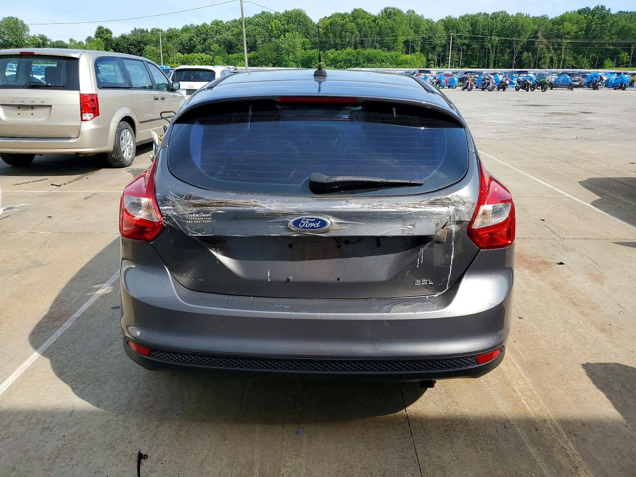 2012 Ford Focus Sel Gray vin: 1FAHP3M26CL339060