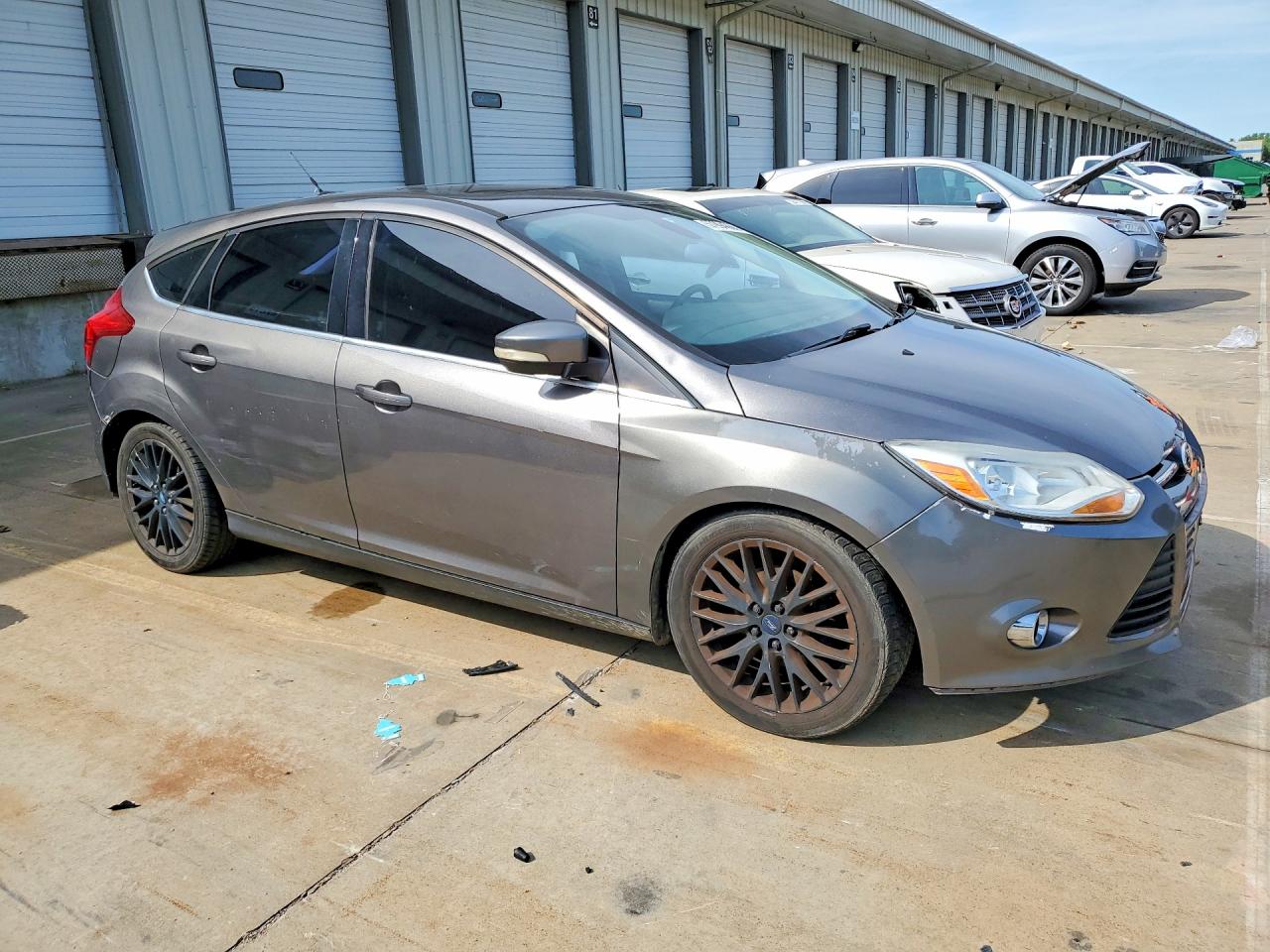 2012 Ford Focus Sel Gray vin: 1FAHP3M26CL339060