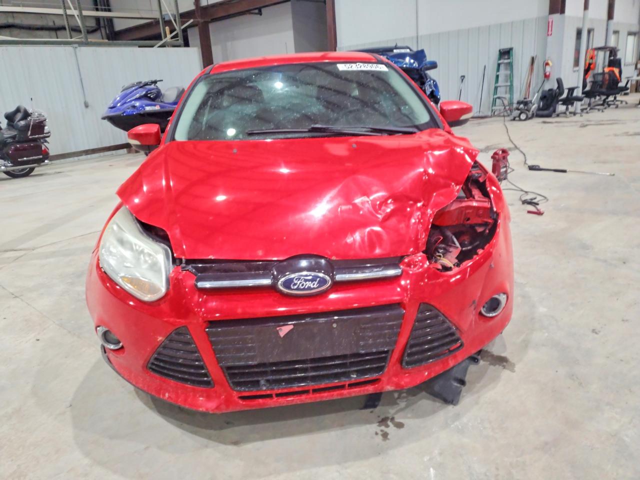 2012 Ford Focus Sel Red vin: 1FAHP3M26CL344548