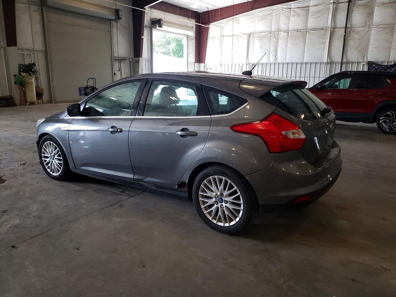 2012 Ford Focus Sel Gray vin: 1FAHP3M26CL358403