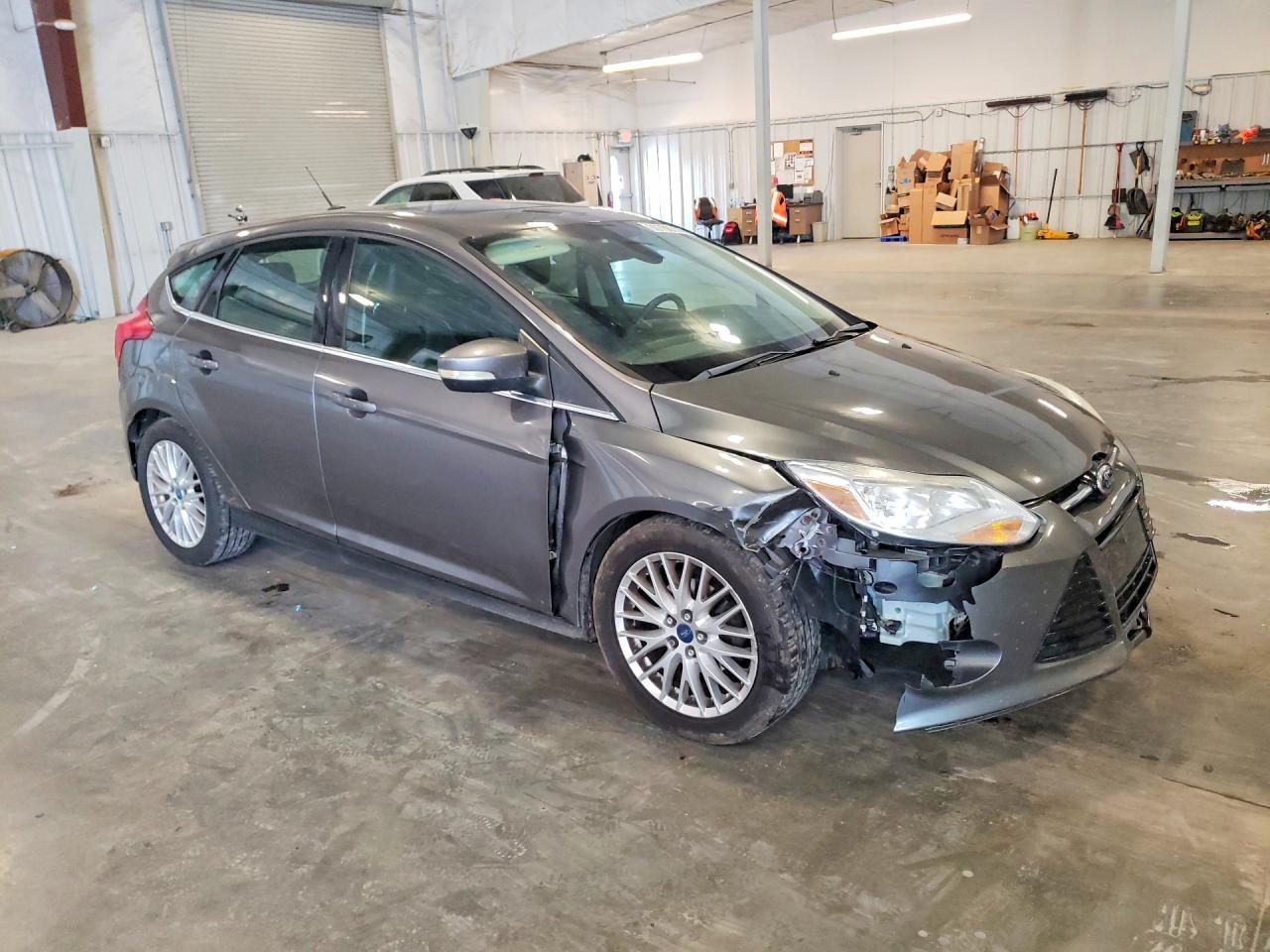 2012 Ford Focus Sel Gray vin: 1FAHP3M26CL358403