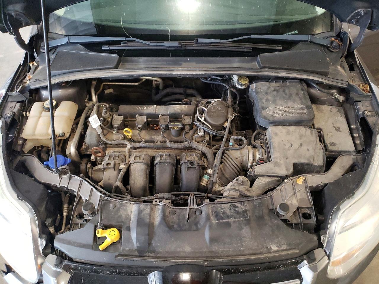 2012 Ford Focus Sel Gray vin: 1FAHP3M26CL358403