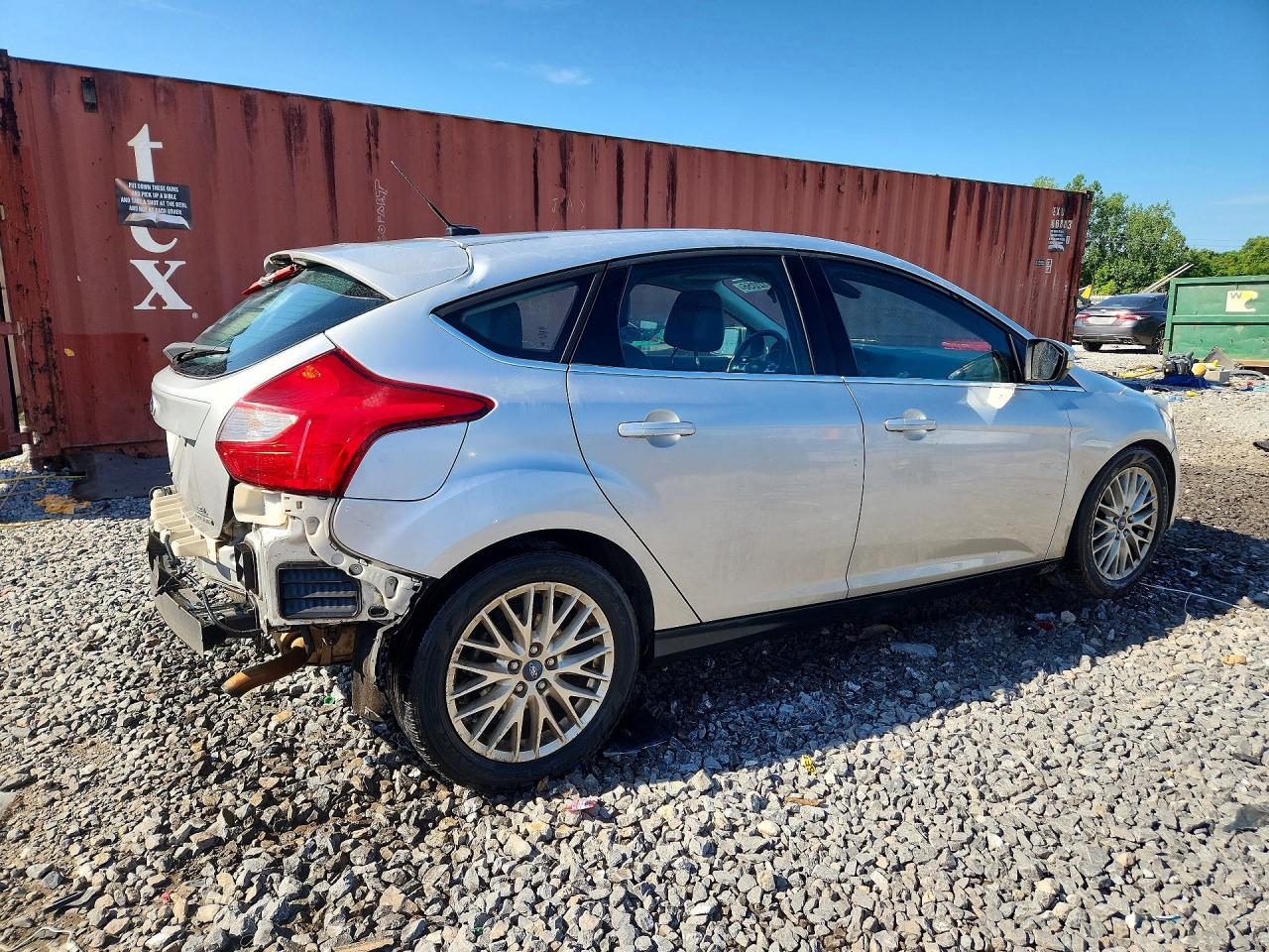 2012 Ford Focus Sel Silver vin: 1FAHP3M26CL382605