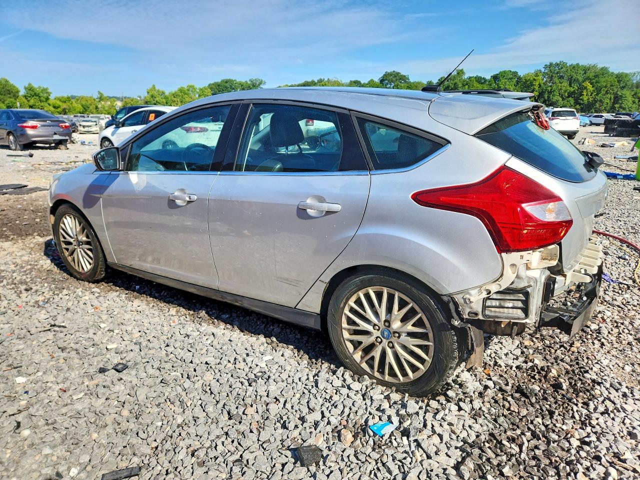 2012 Ford Focus Sel Silver vin: 1FAHP3M26CL382605