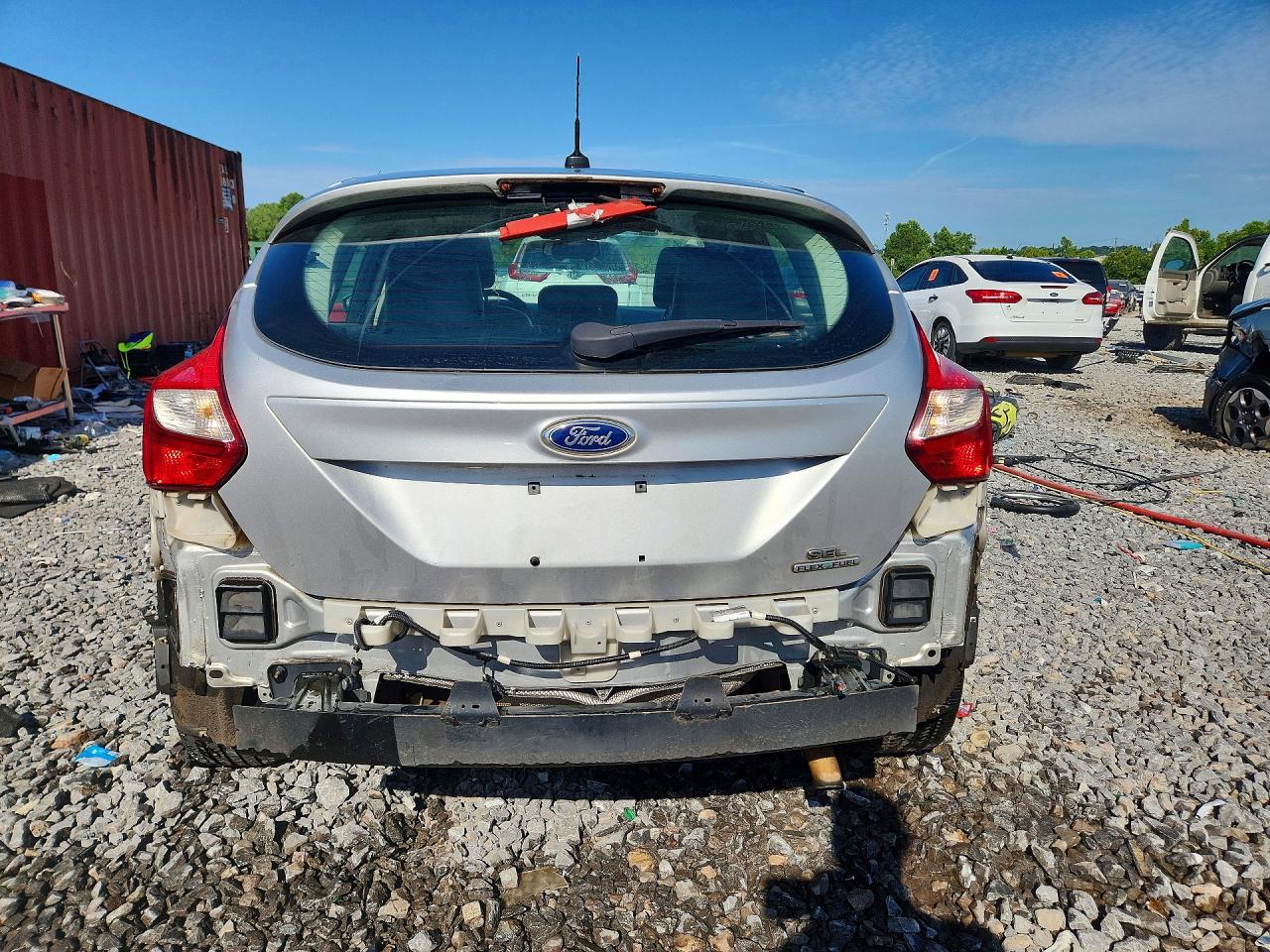 2012 Ford Focus Sel Silver vin: 1FAHP3M26CL382605