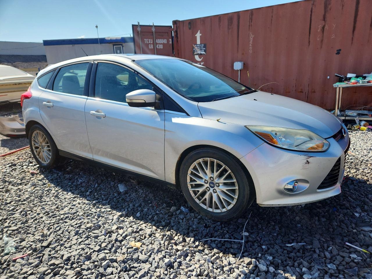 2012 Ford Focus Sel Silver vin: 1FAHP3M26CL382605