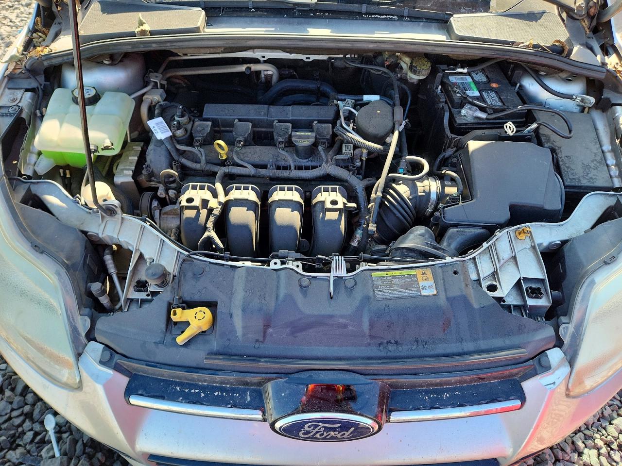 2012 Ford Focus Sel Silver vin: 1FAHP3M26CL382605