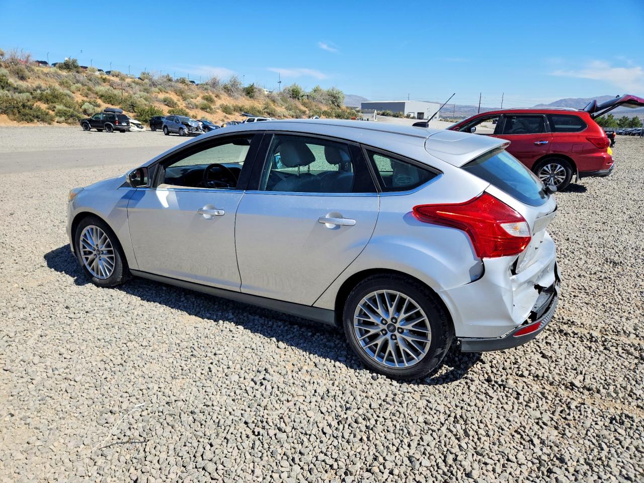 2012 Ford Focus Sel Silver vin: 1FAHP3M26CL477827