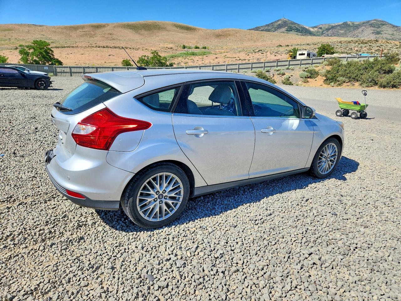 2012 Ford Focus Sel Silver vin: 1FAHP3M26CL477827