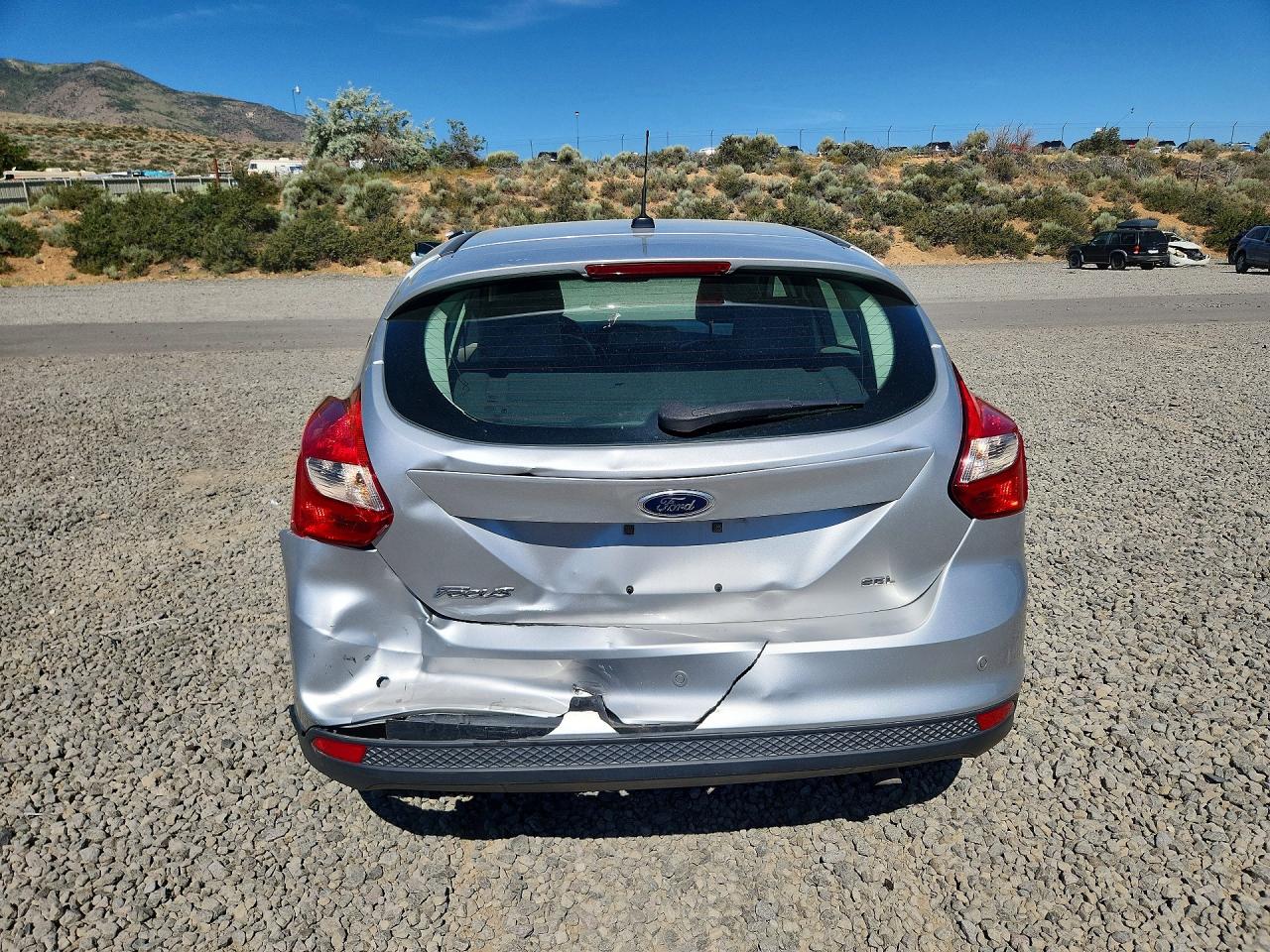 2012 Ford Focus Sel Silver vin: 1FAHP3M26CL477827
