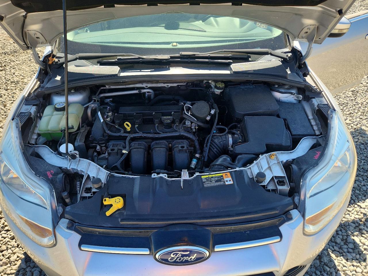 2012 Ford Focus Sel Silver vin: 1FAHP3M26CL477827