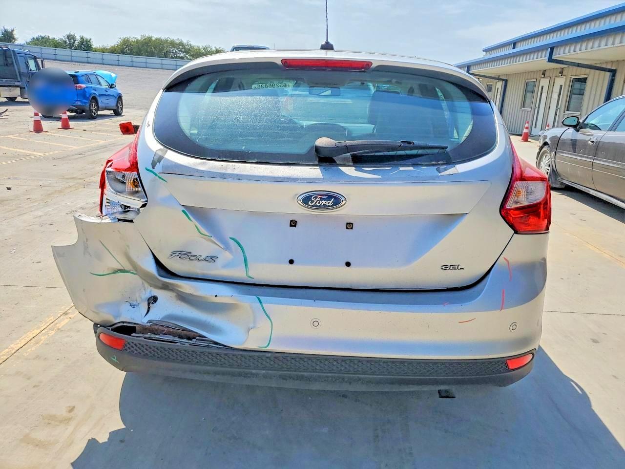 2012 Ford Focus Sel Silver vin: 1FAHP3M27CL120706