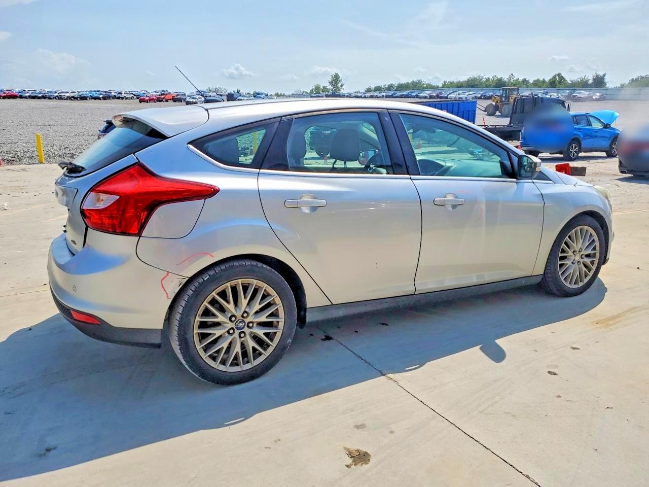 2012 Ford Focus Sel Silver vin: 1FAHP3M27CL120706