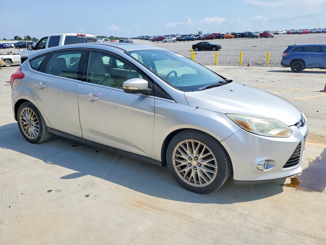 2012 Ford Focus Sel Silver vin: 1FAHP3M27CL120706