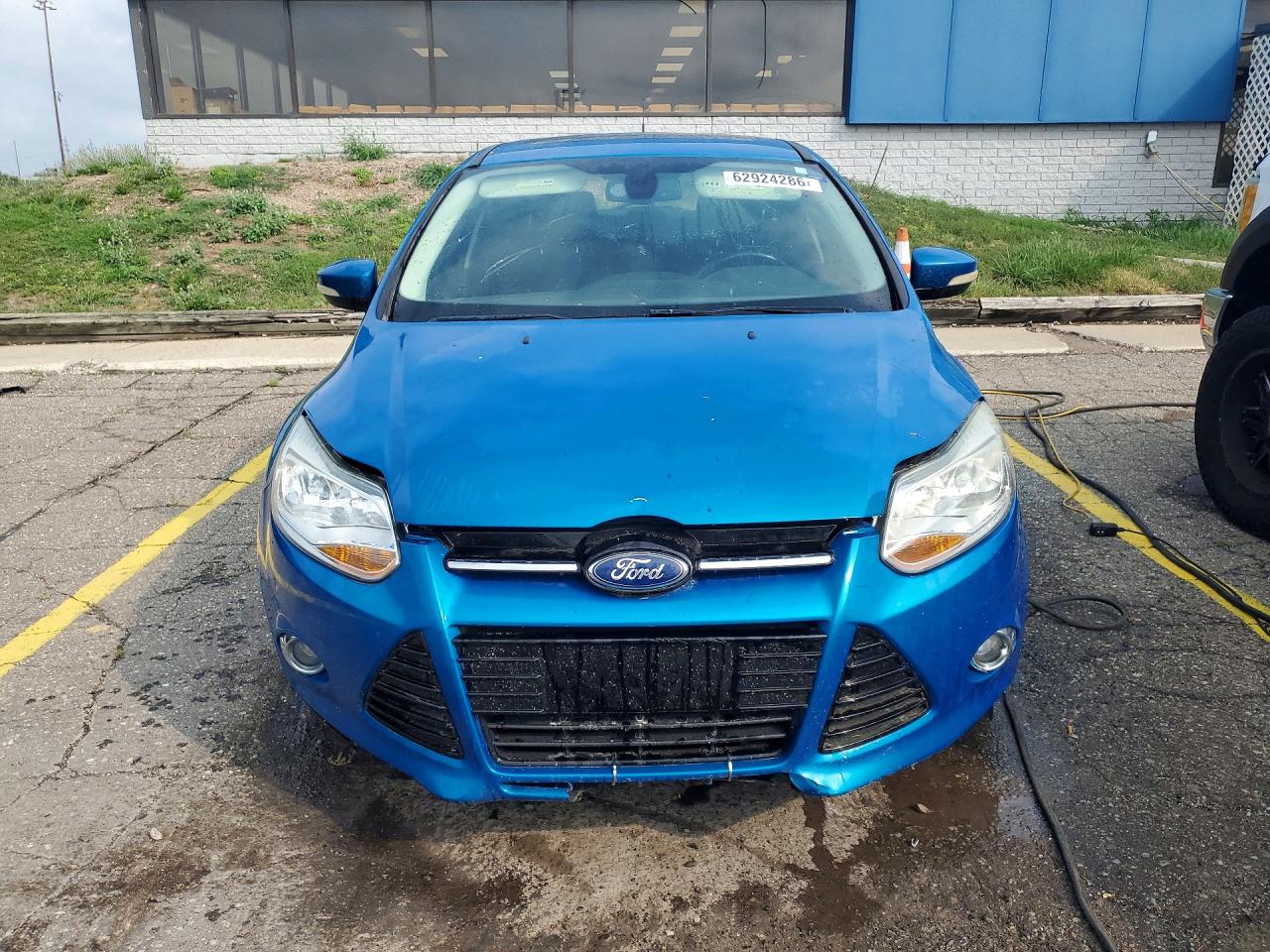 2012 Ford Focus Sel Blue vin: 1FAHP3M27CL256608