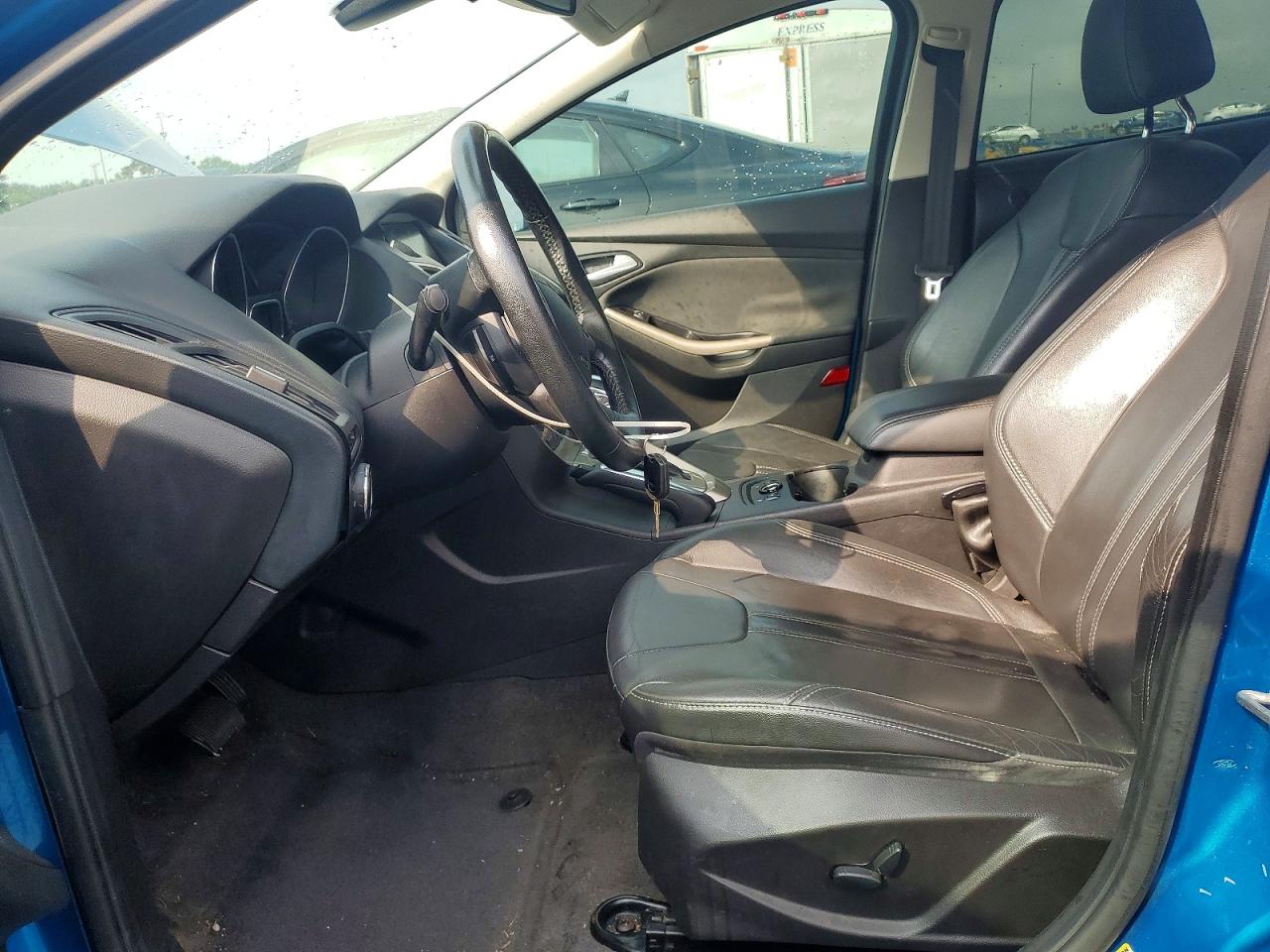 2012 Ford Focus Sel Blue vin: 1FAHP3M27CL256608