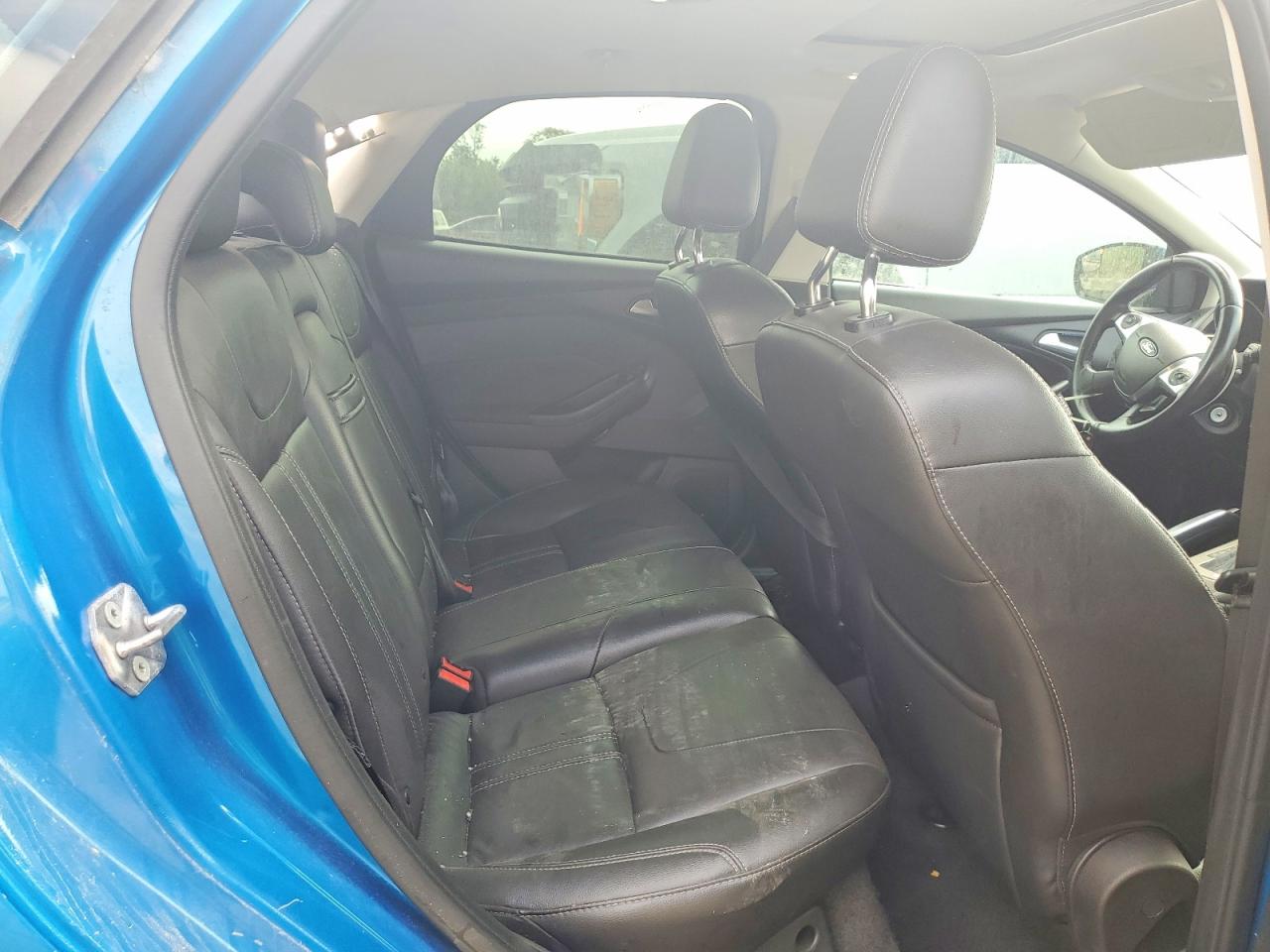 2012 Ford Focus Sel Blue vin: 1FAHP3M27CL256608