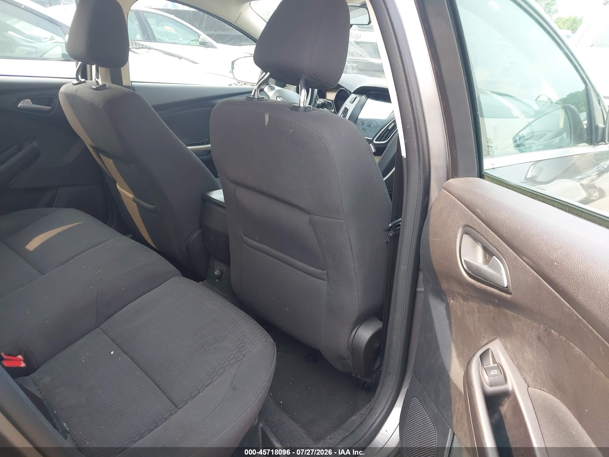 2012 Ford Focus Sel Gray vin: 1FAHP3M27CL374741
