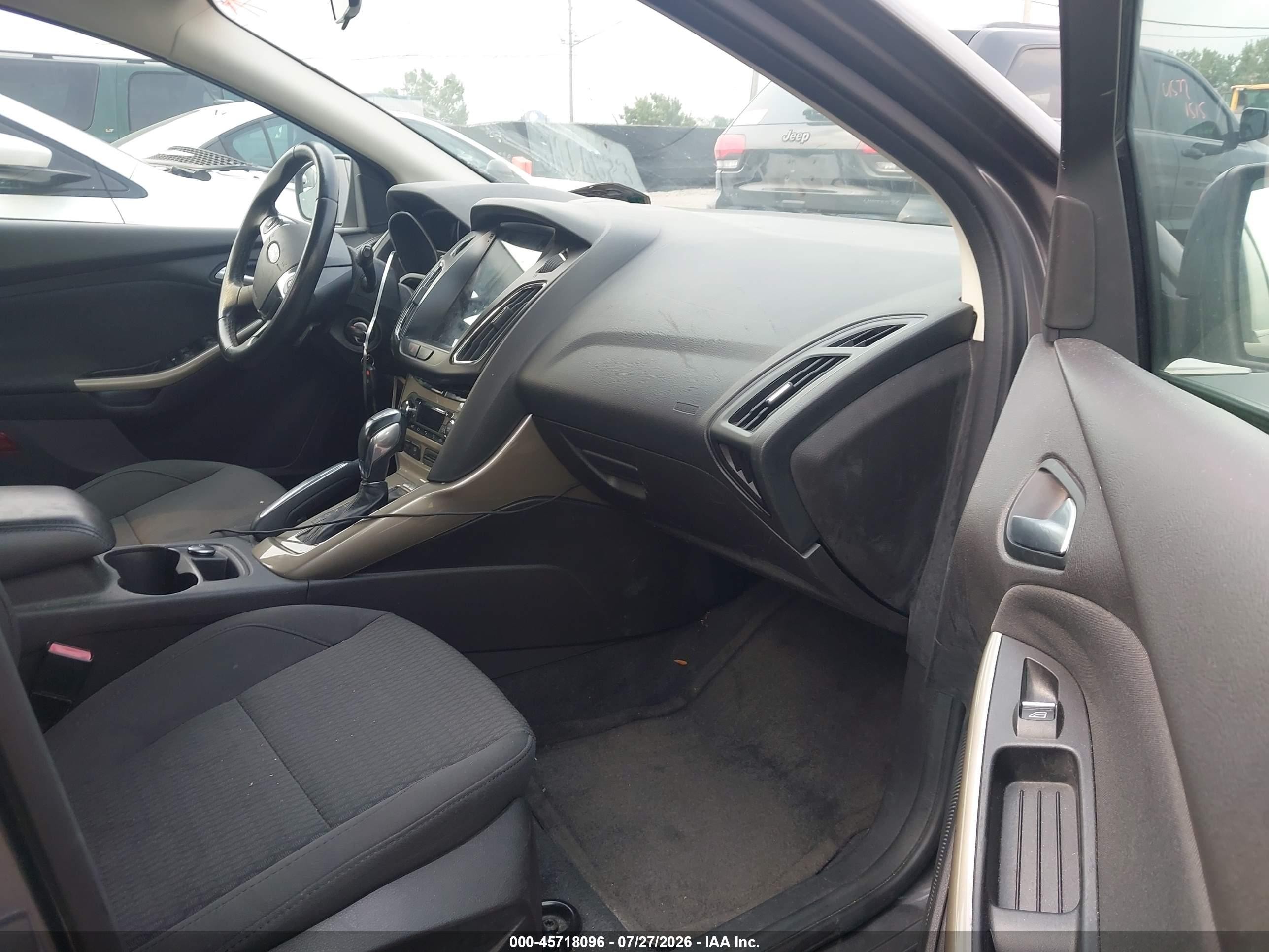 2012 Ford Focus Sel Gray vin: 1FAHP3M27CL374741