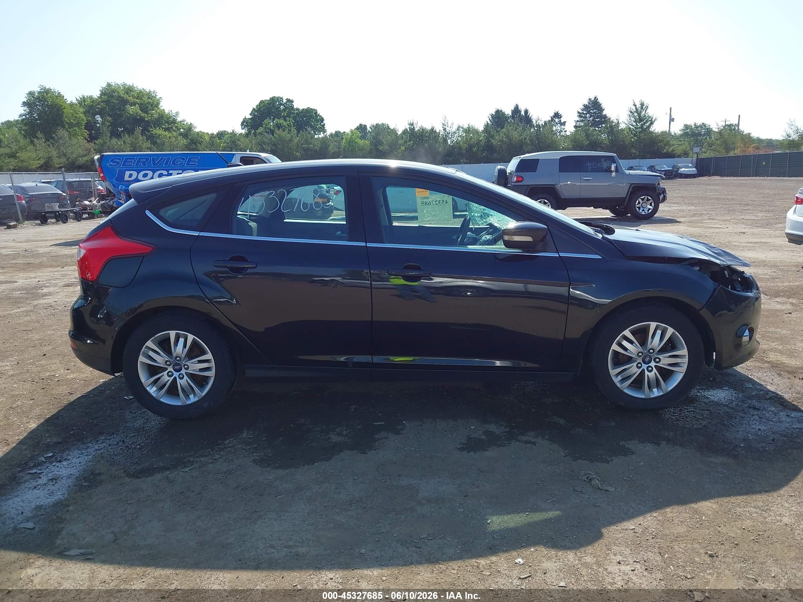 2012 Ford Focus Sel Black vin: 1FAHP3M27CL404272