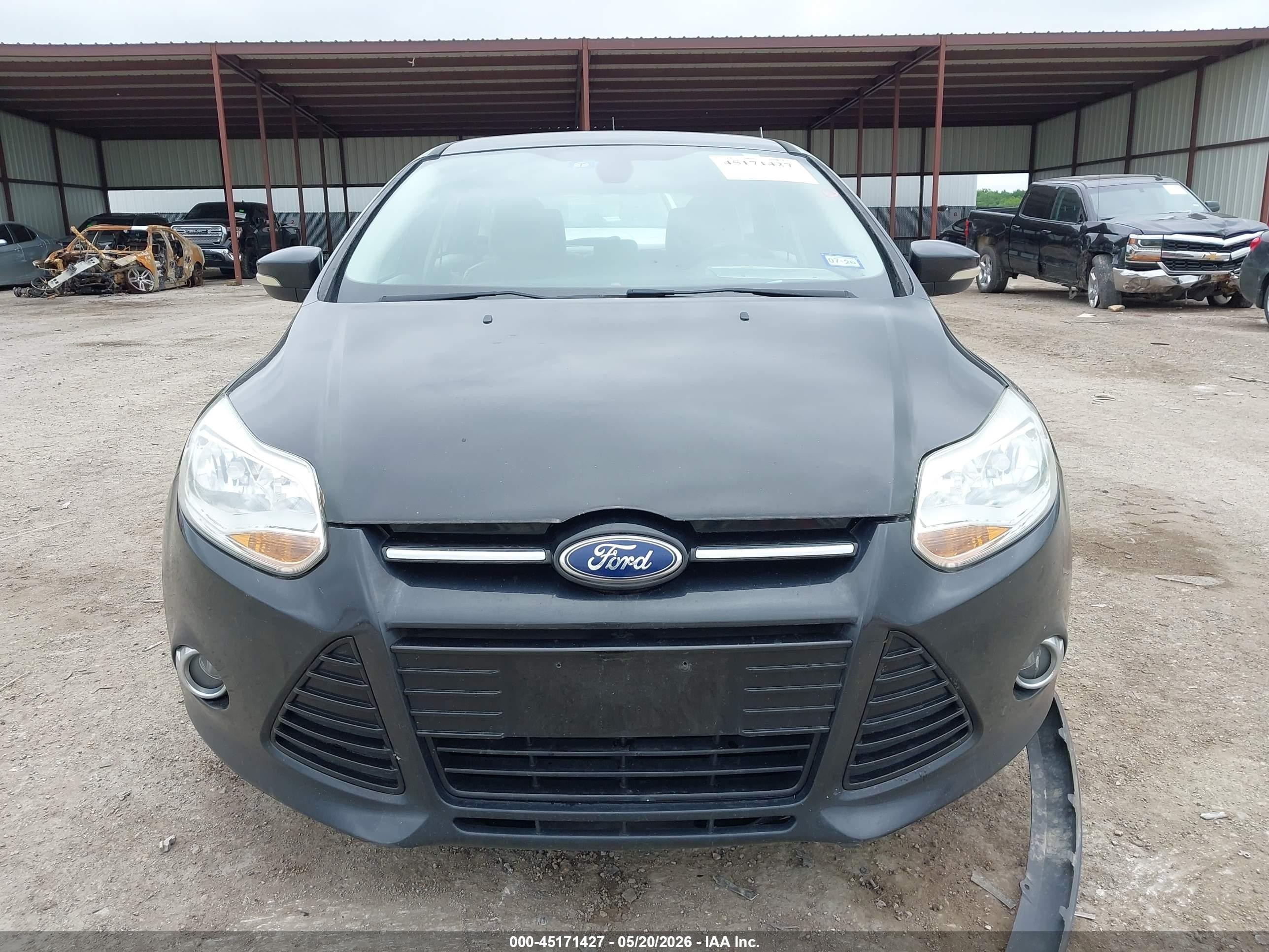 2012 Ford Focus Sel Черный vin: 1FAHP3M27CL449308