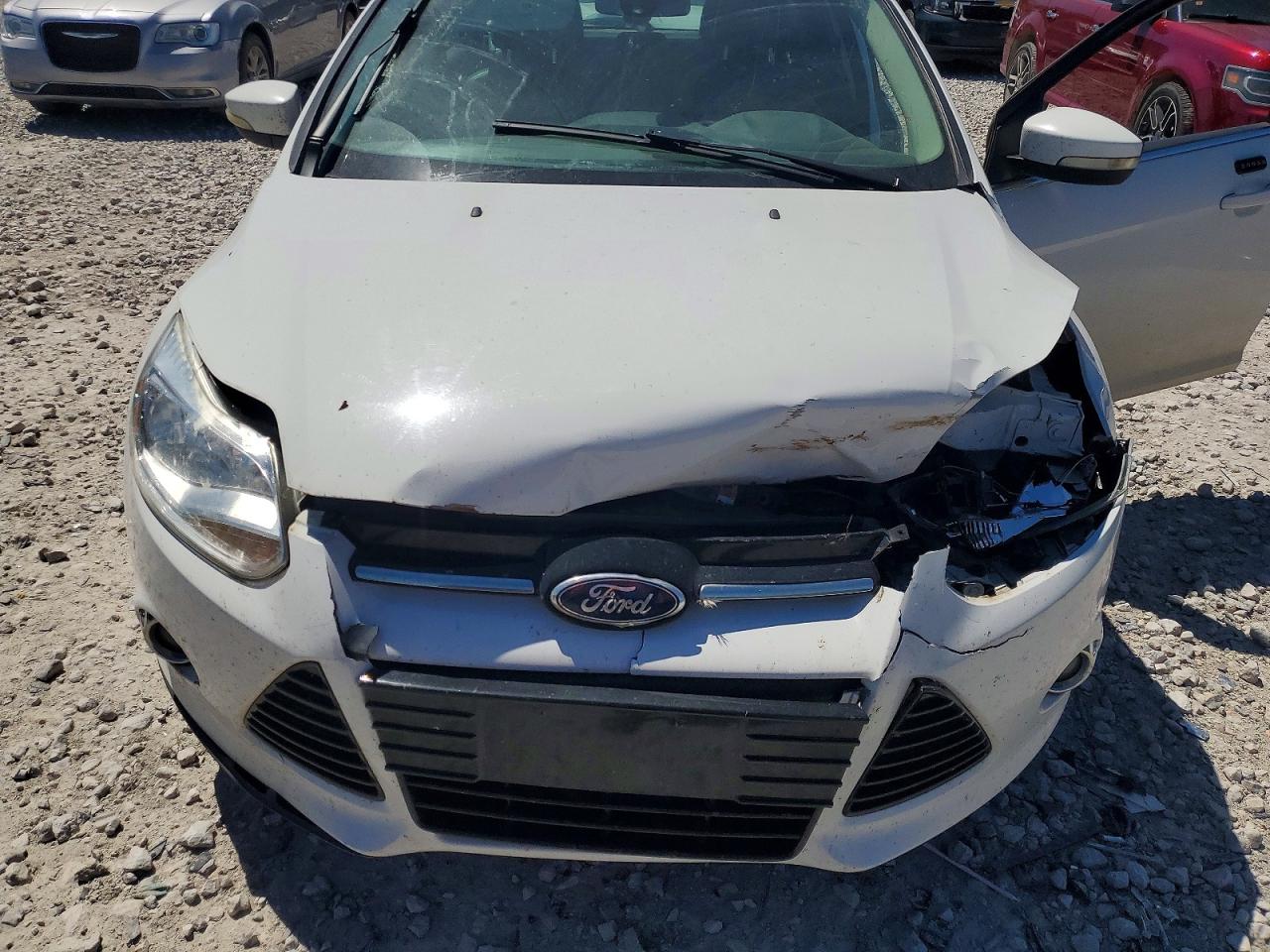 2012 Ford Focus Sel White vin: 1FAHP3M27CL465363