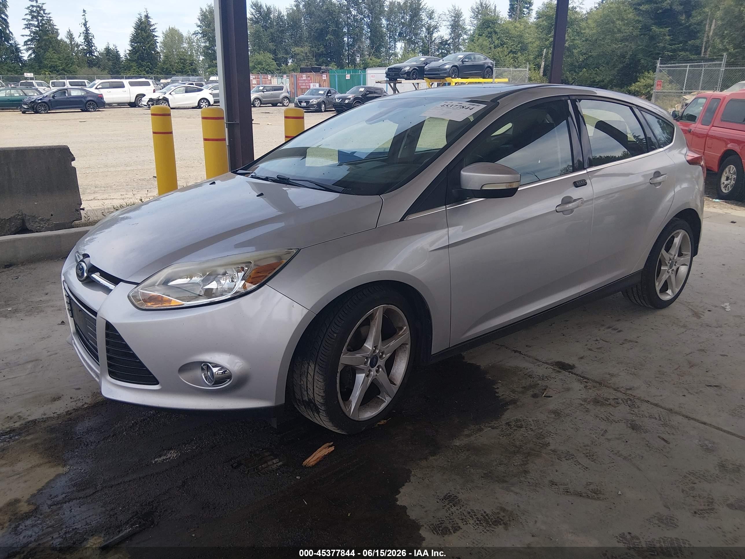 2012 Ford Focus Sel Silver vin: 1FAHP3M28CL167758