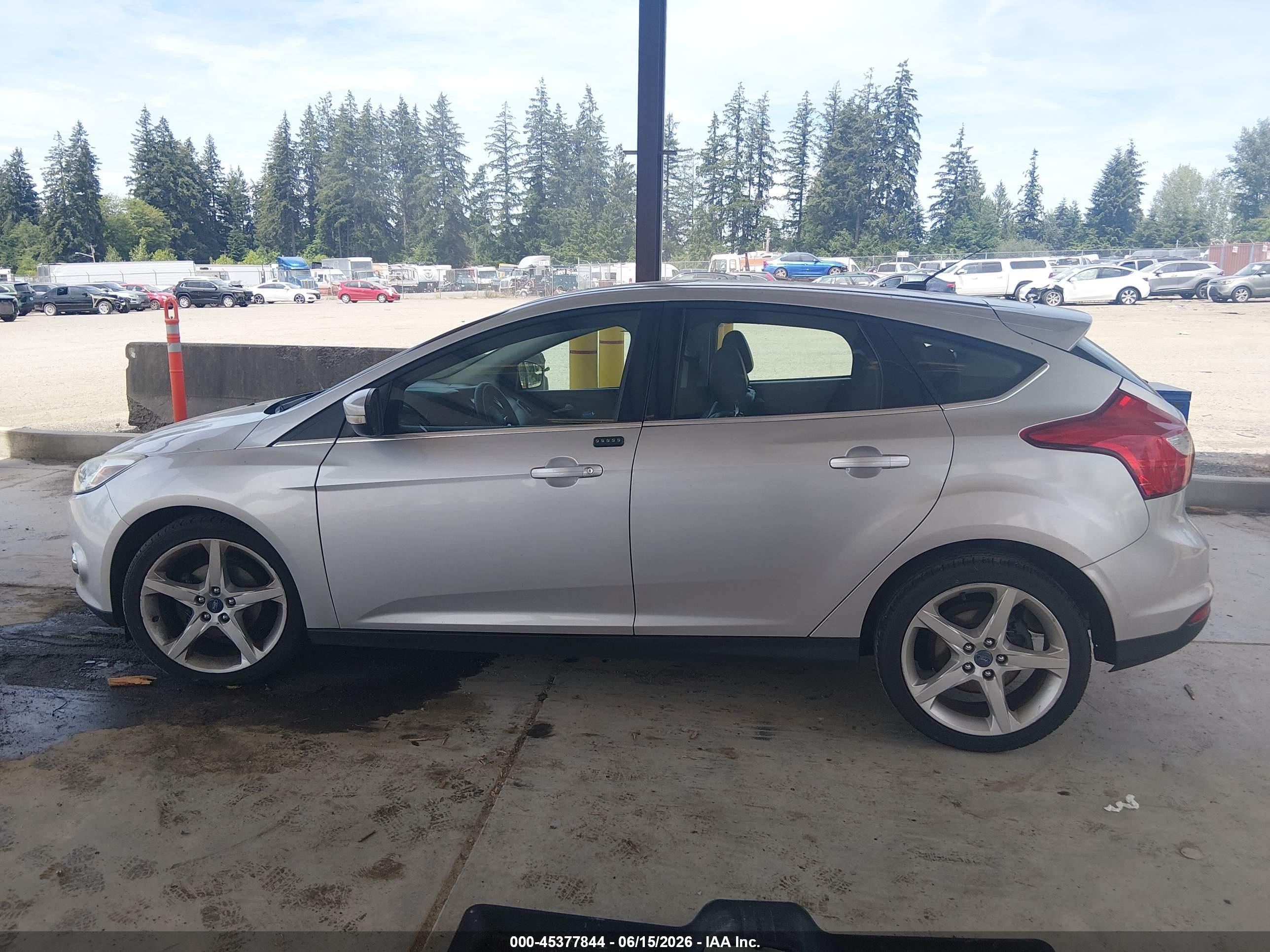 2012 Ford Focus Sel Silver vin: 1FAHP3M28CL167758