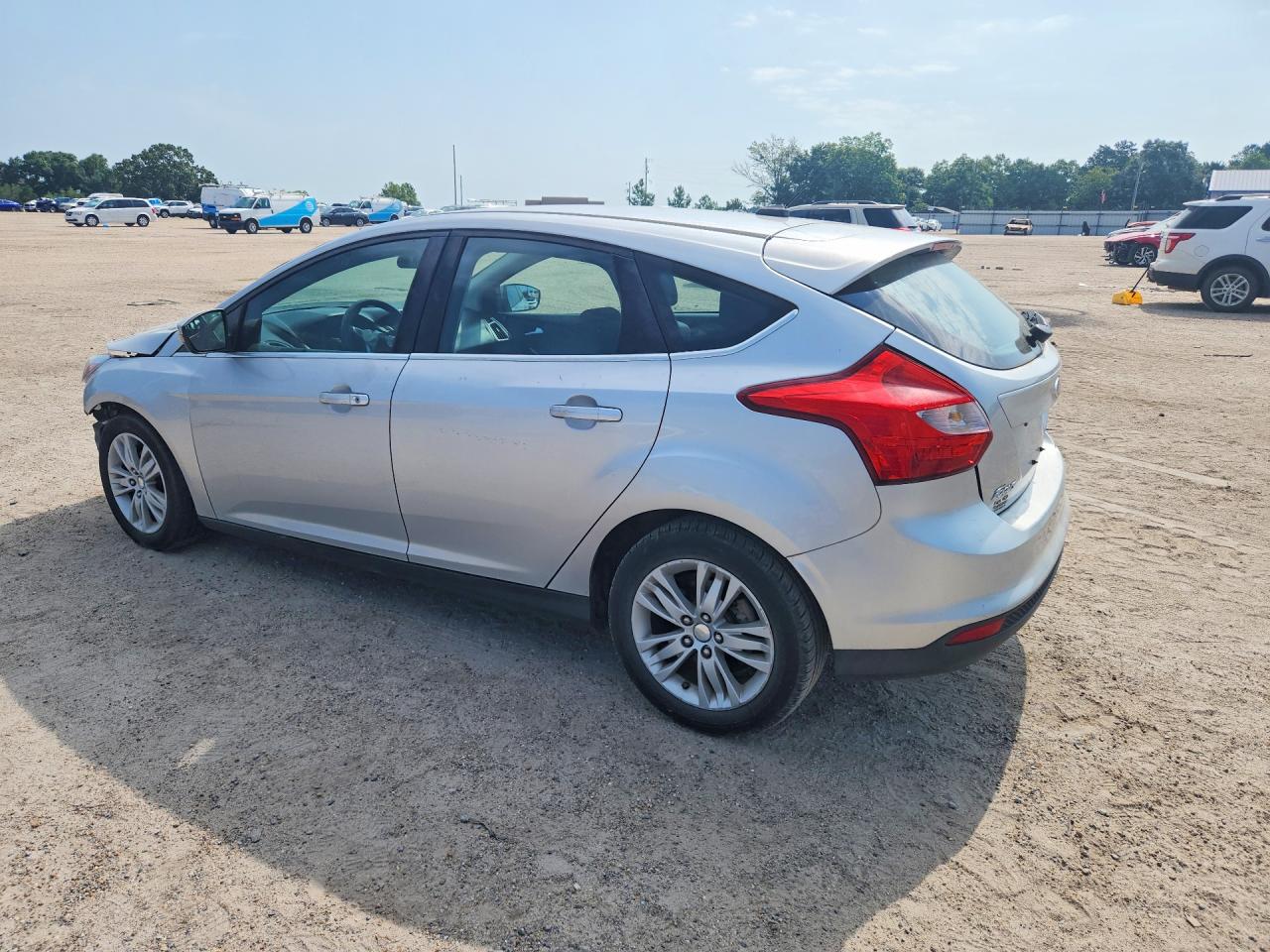 2012 Ford Focus Sel Silver vin: 1FAHP3M28CL239574