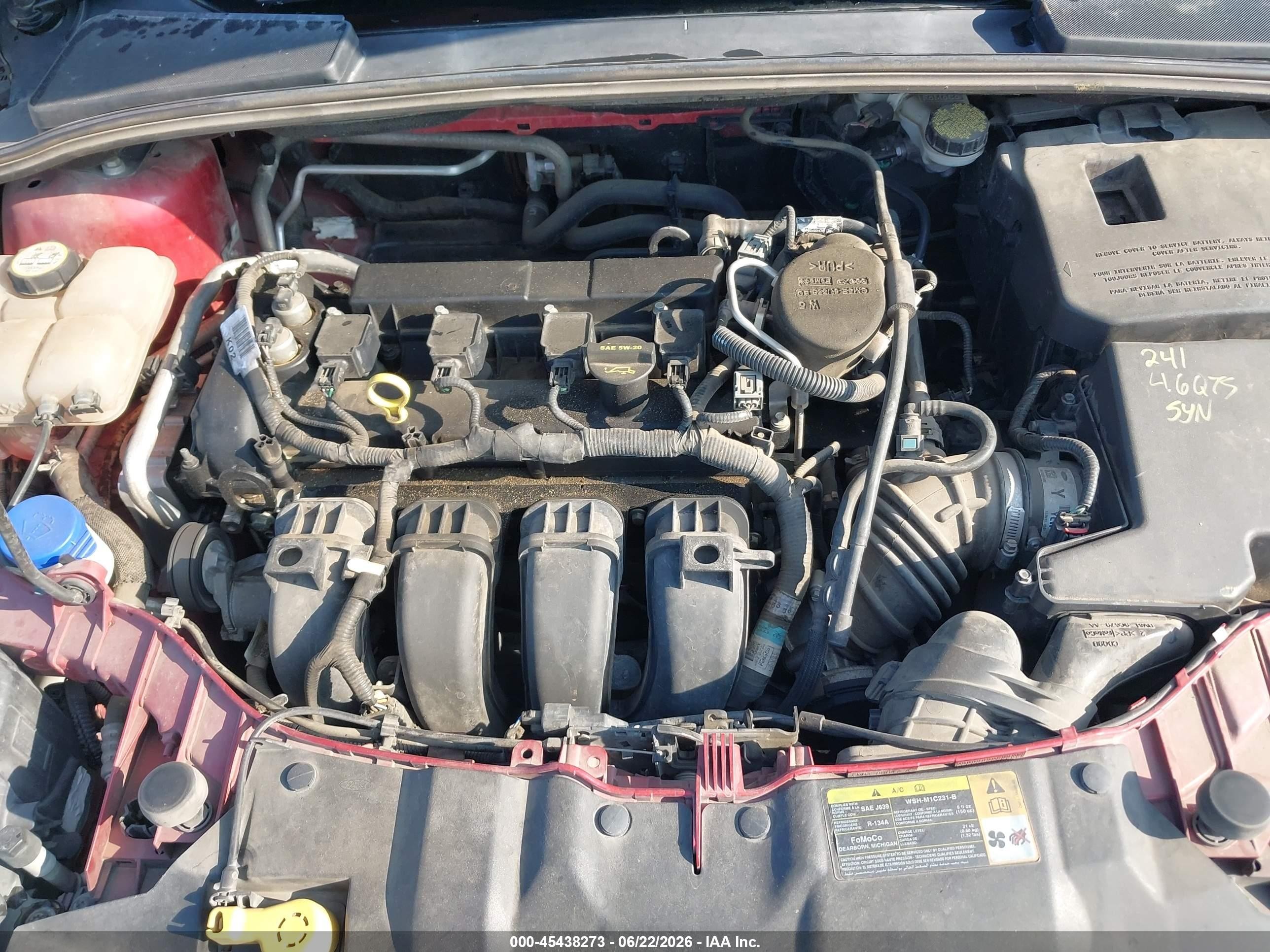 2012 Ford Focus Sel Red vin: 1FAHP3M28CL329646