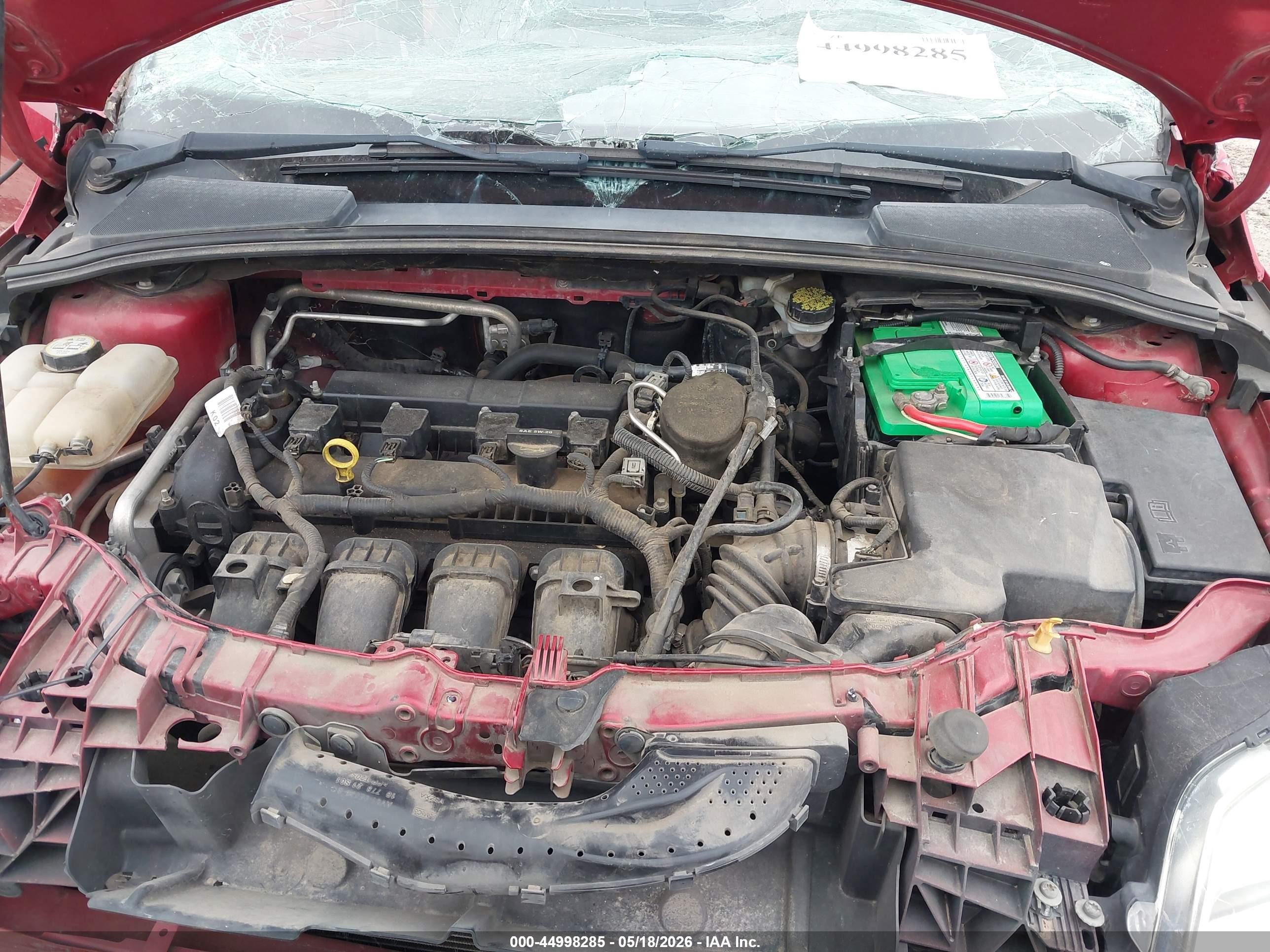 2012 Ford Focus Sel Red vin: 1FAHP3M29CL123168
