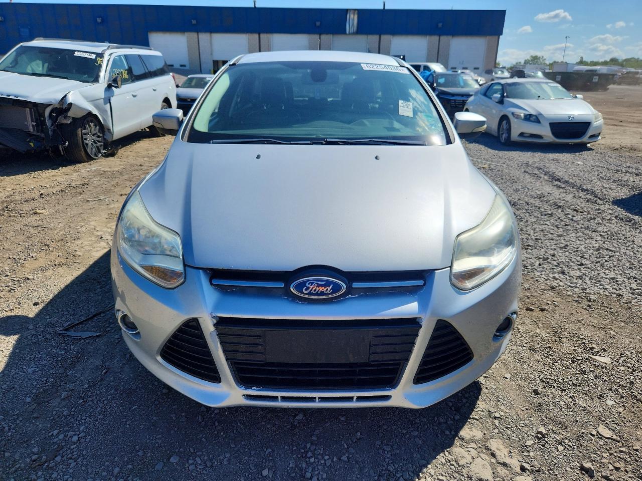 2012 Ford Focus Sel Silver vin: 1FAHP3M29CL221407