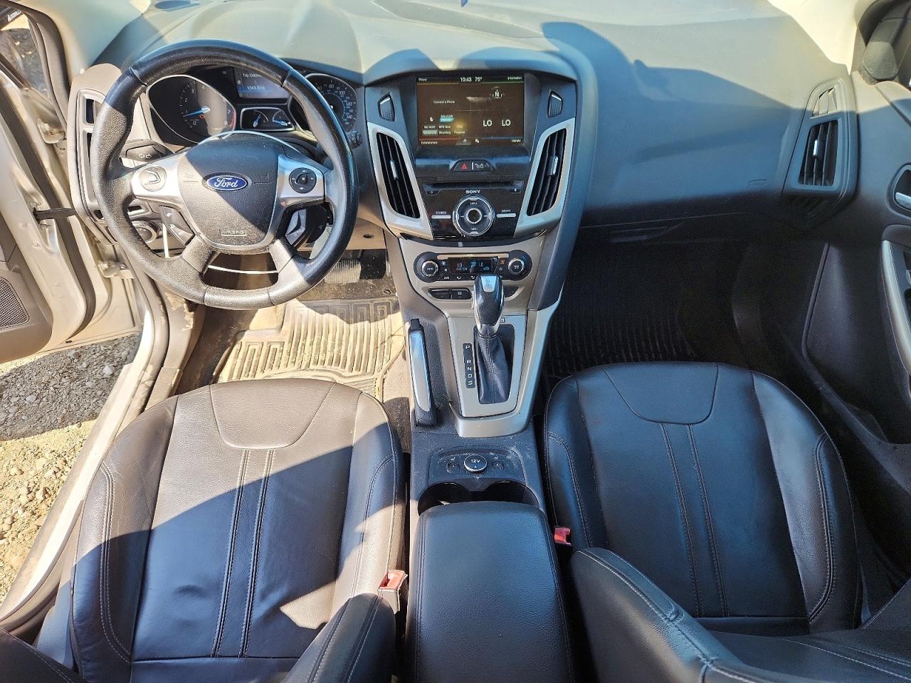 2012 Ford Focus Sel Silver vin: 1FAHP3M29CL221407